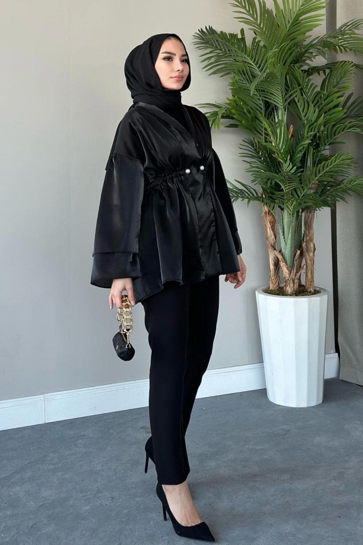 İğneli Tafta Ceket Siyah, Fiyatları 