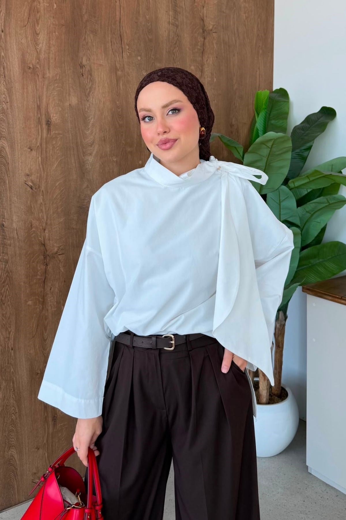 İkra Dik Yaka Gömlek Beyaz, Fiyatları 