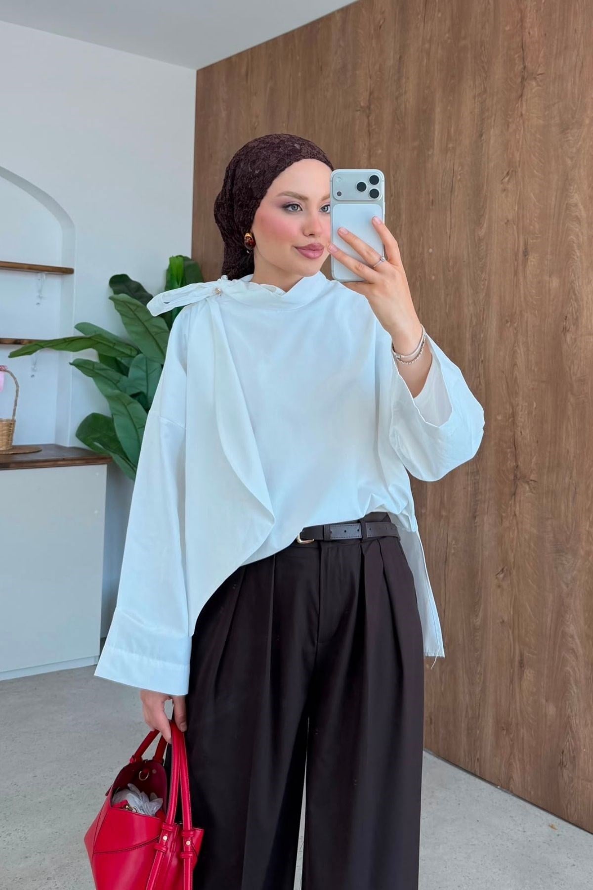 İkra Dik Yaka Gömlek Beyaz, Fiyatları 