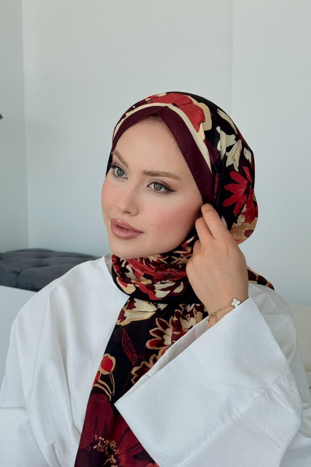 İkra Soft Şal Bordo, Fiyatları İkra Soft Şal Bordo- Haza Moda 