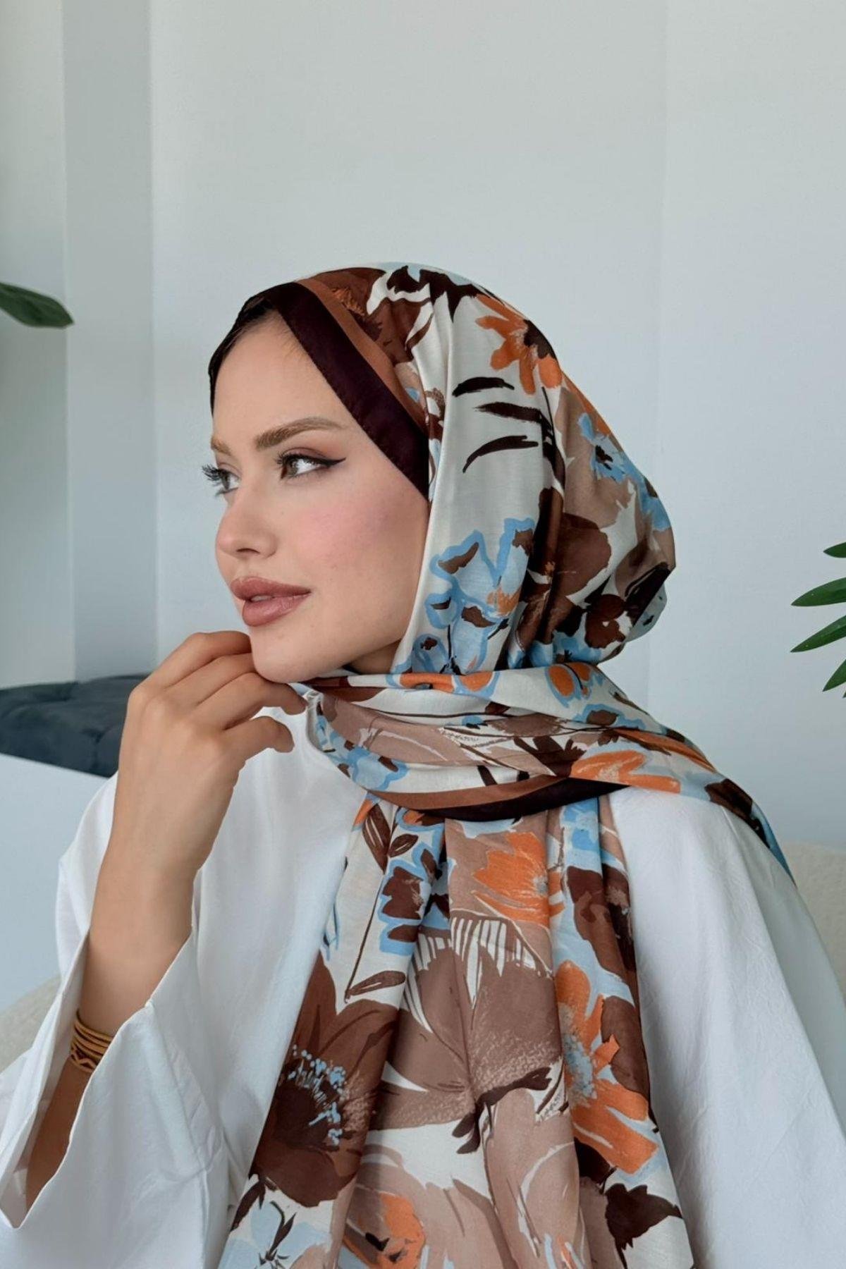 İkra Soft Şal Kahve, Fiyatları İkra Soft Şal Kahve- Haza Moda 