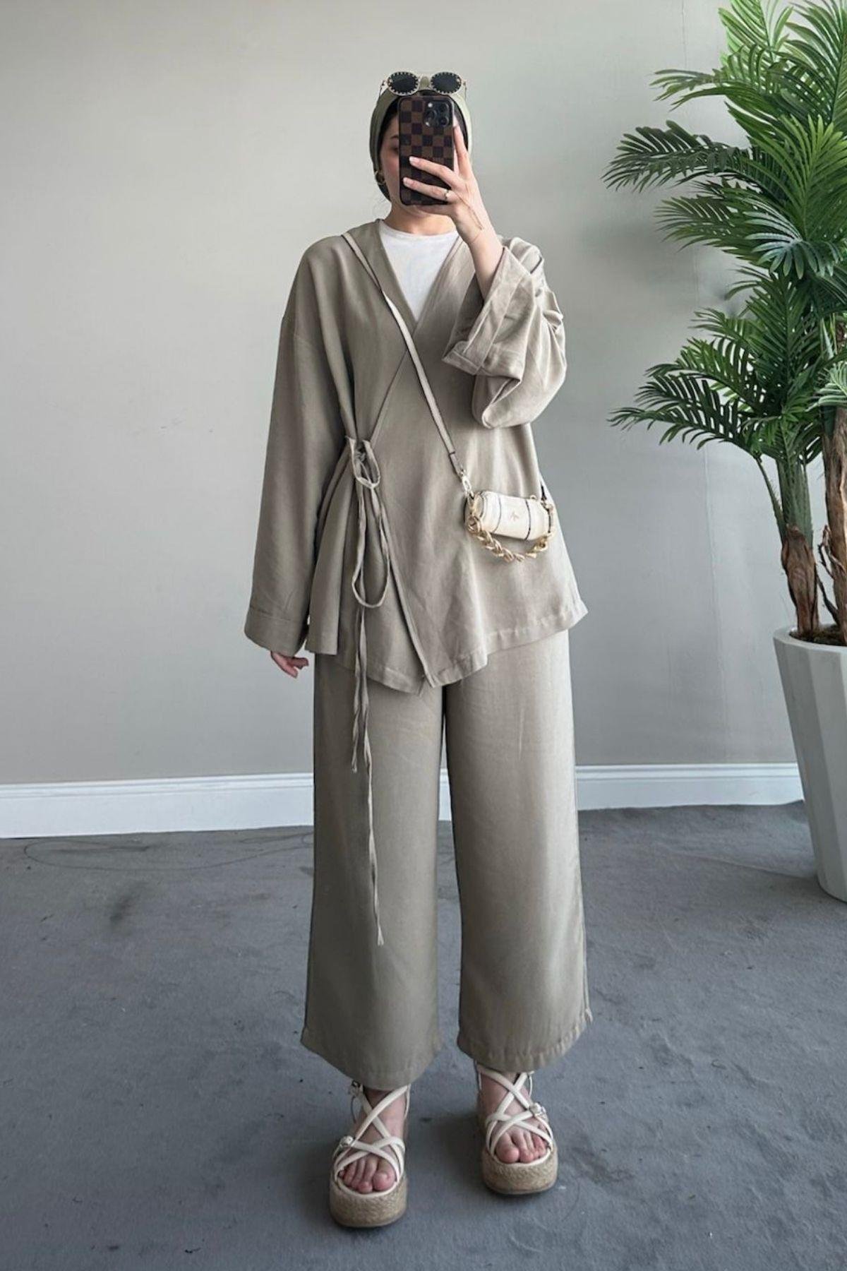 İnce İpli Keten Takım Haki, Fiyatları 