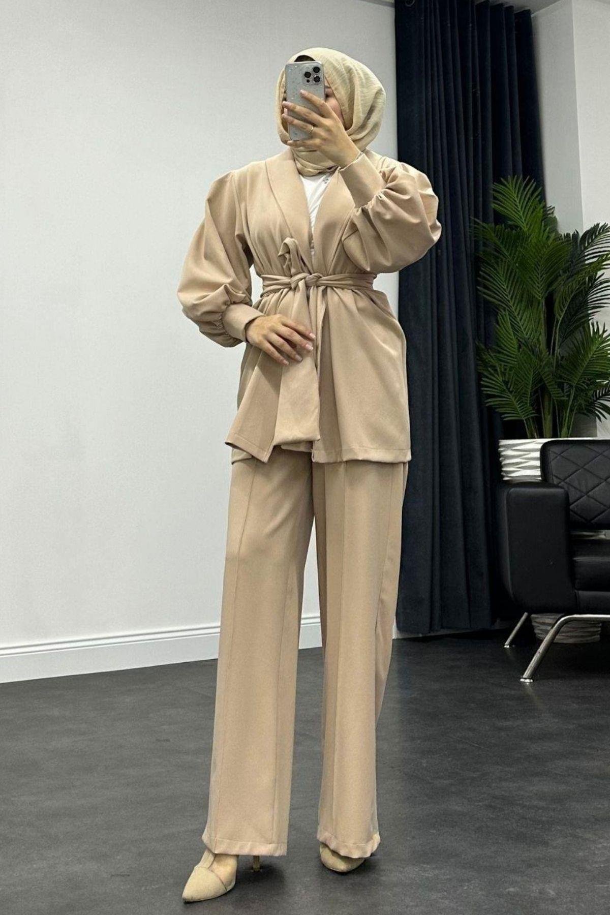 İncela Pantolon Takım Bej, Fiyatları 