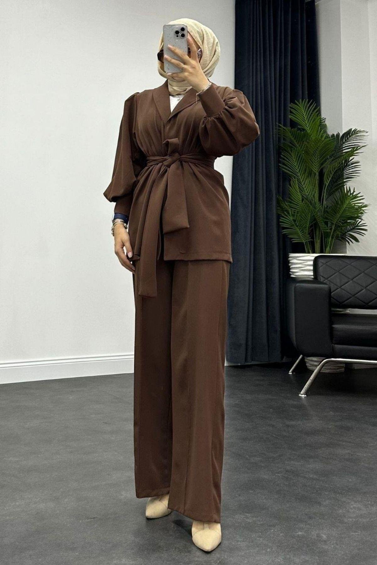 İncela Pantolon Takım Kahve, Fiyatları 