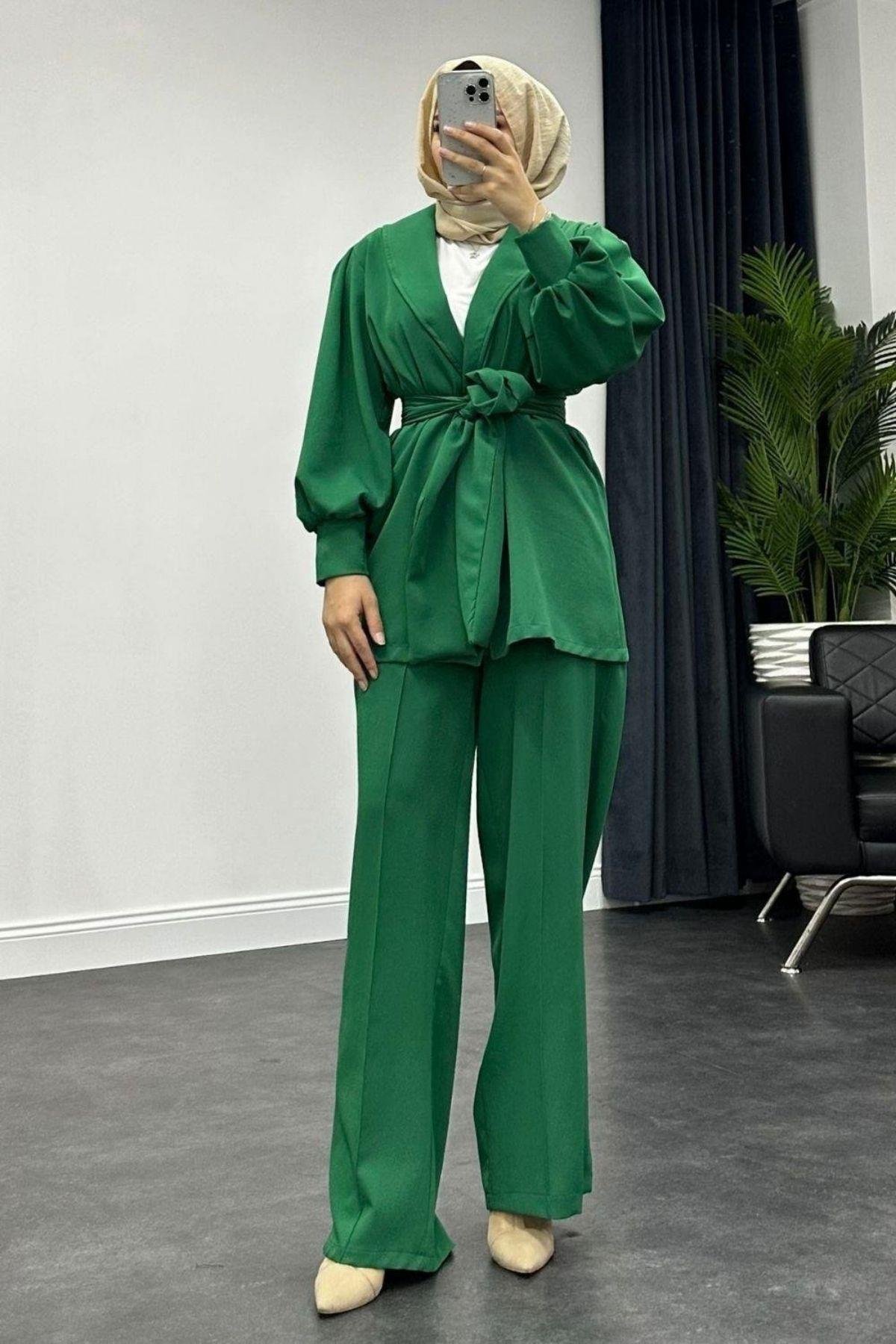 İncela Pantolon Takım Yeşil, Fiyatları 