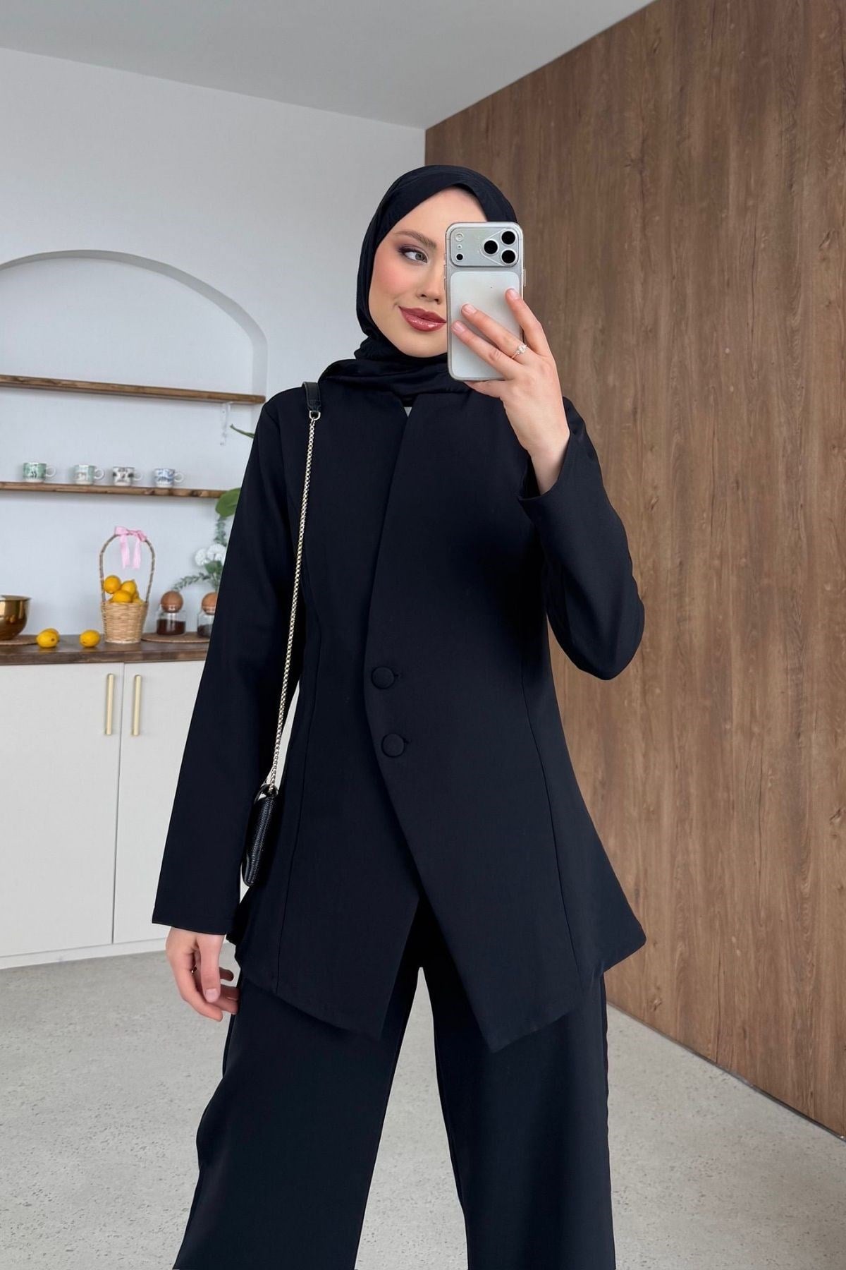İnter Pantolonlu Takım Siyah, Fiyatları 