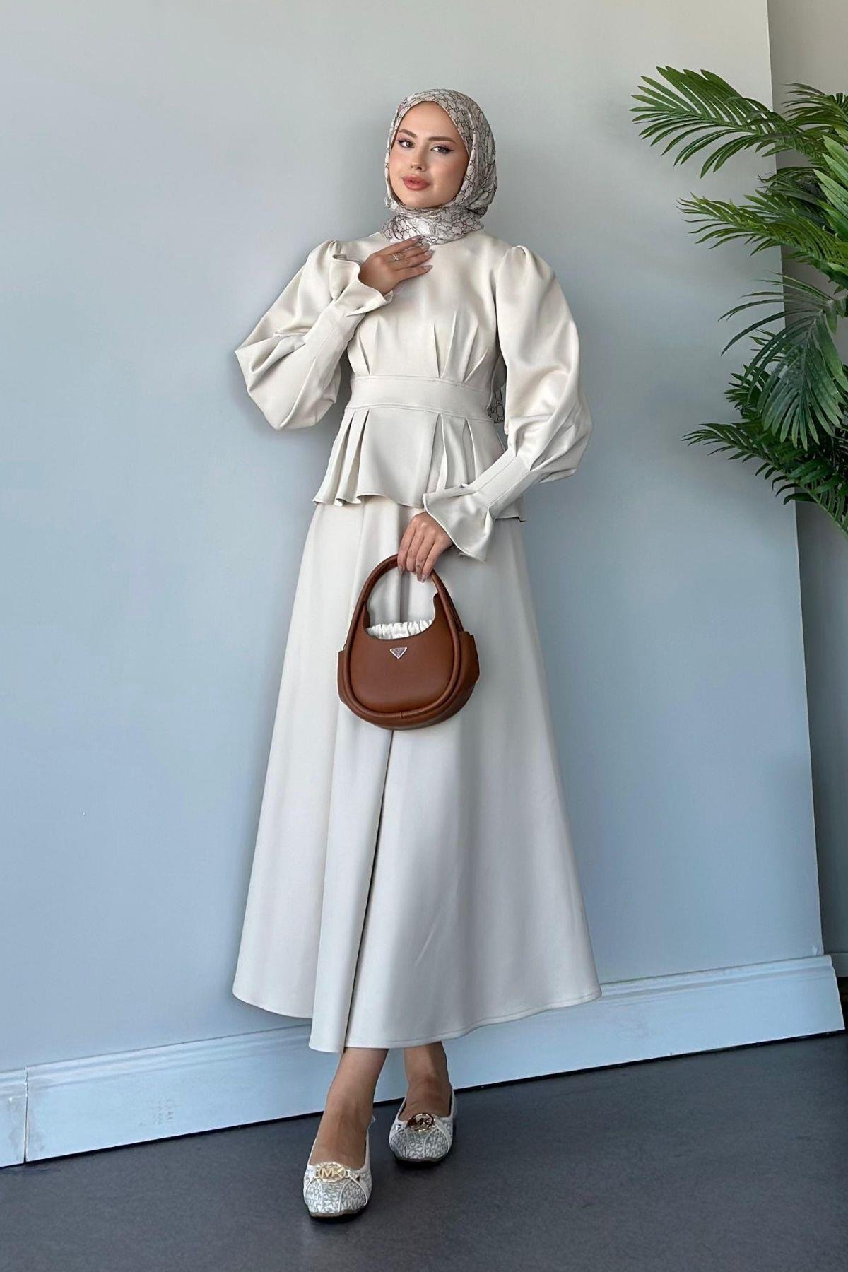 İsabel Etekli Takım Bej, Fiyatları 