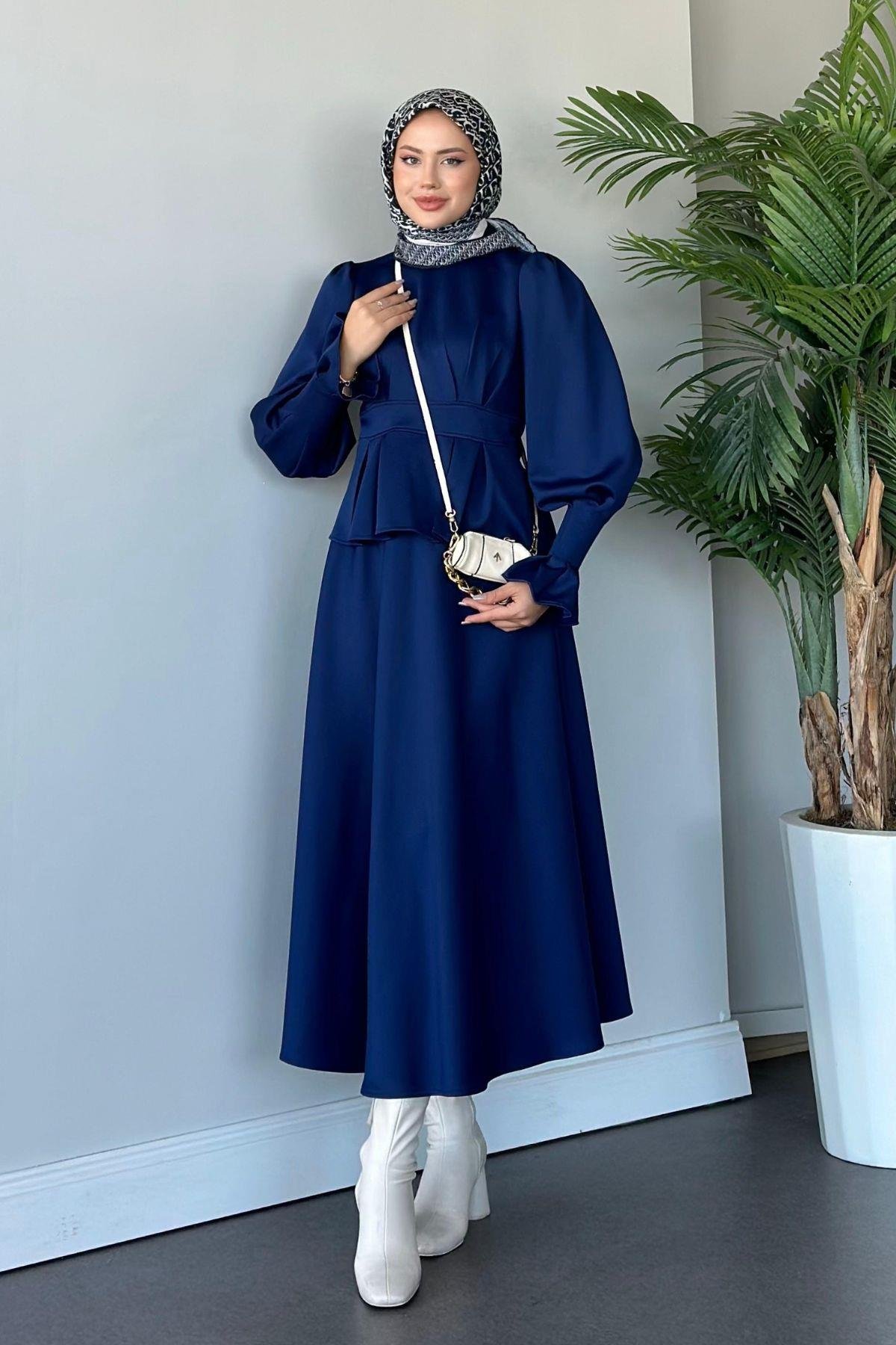 İsabel Etekli Takım Lacivert, Fiyatları 