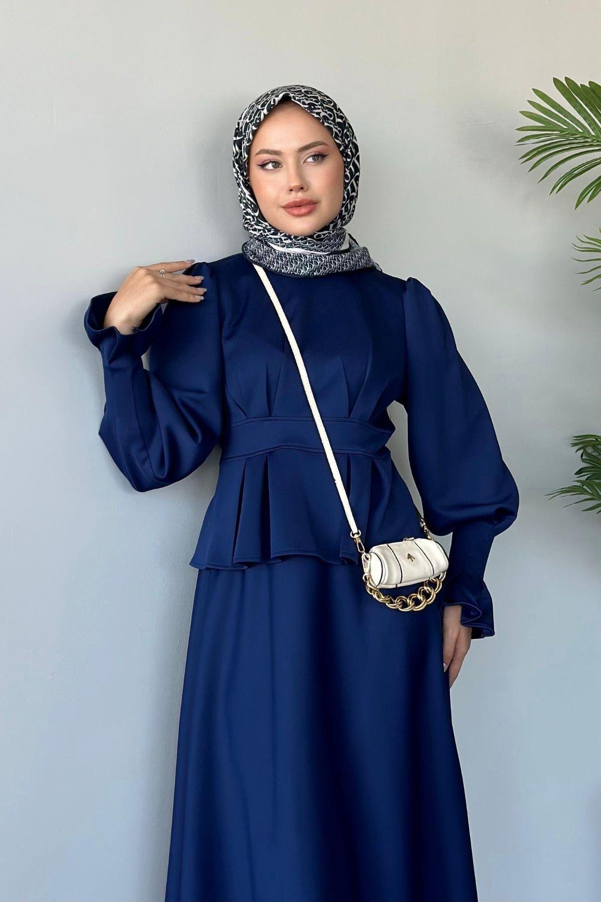 İsabel Etekli Takım Lacivert, Fiyatları 