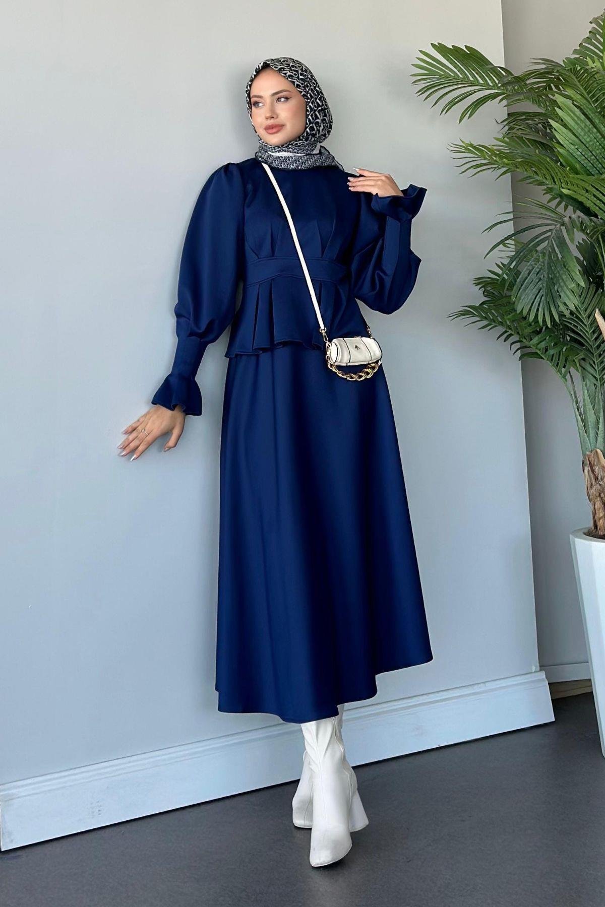 İsabel Etekli Takım Lacivert, Fiyatları 