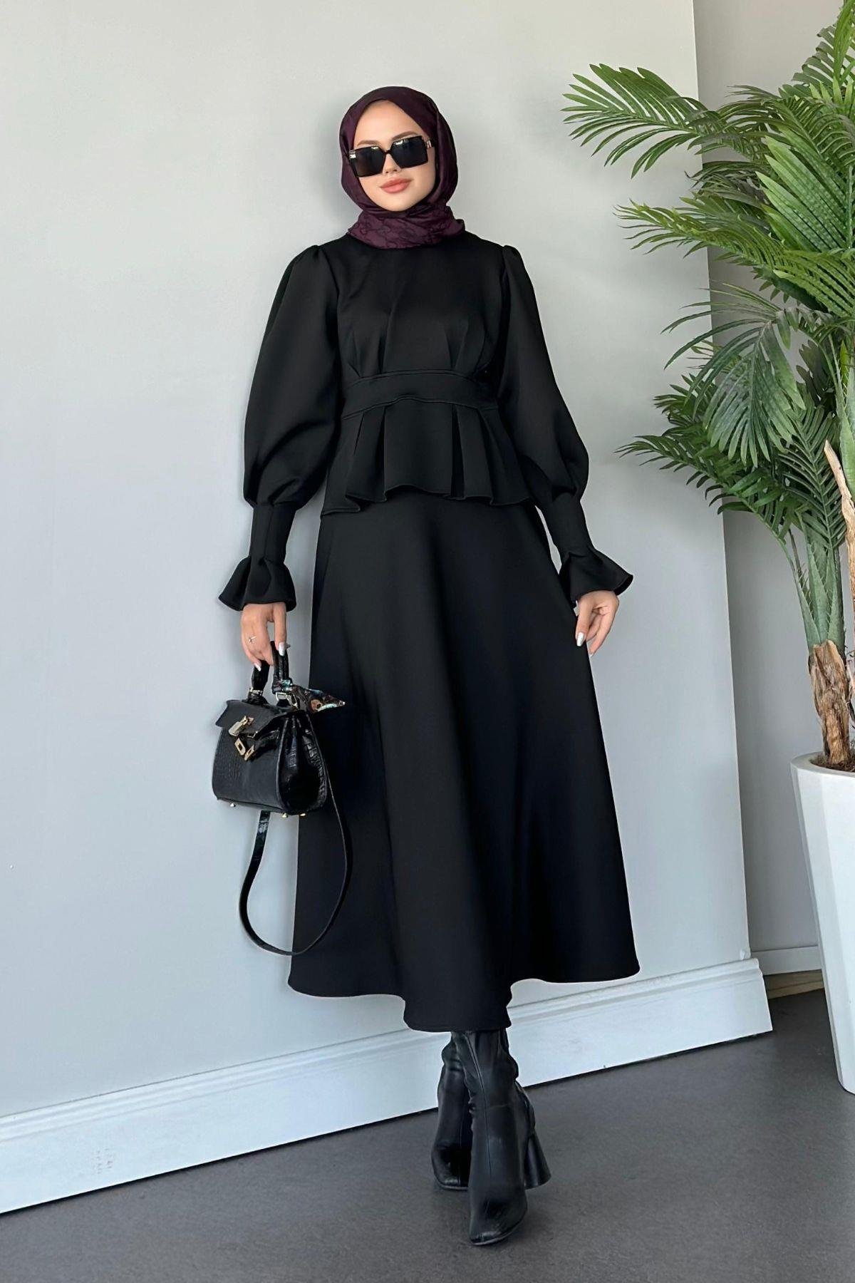 İsabel Etekli Takım Siyah, Fiyatları 