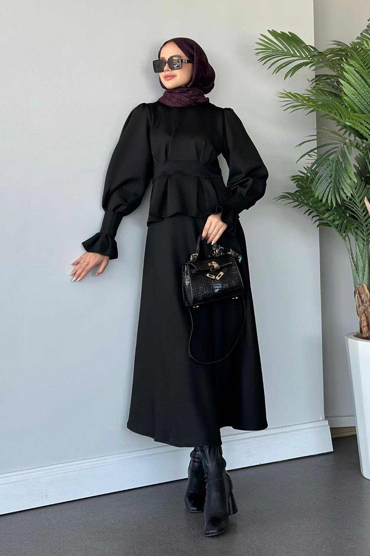 İsabel Etekli Takım Siyah, Fiyatları 