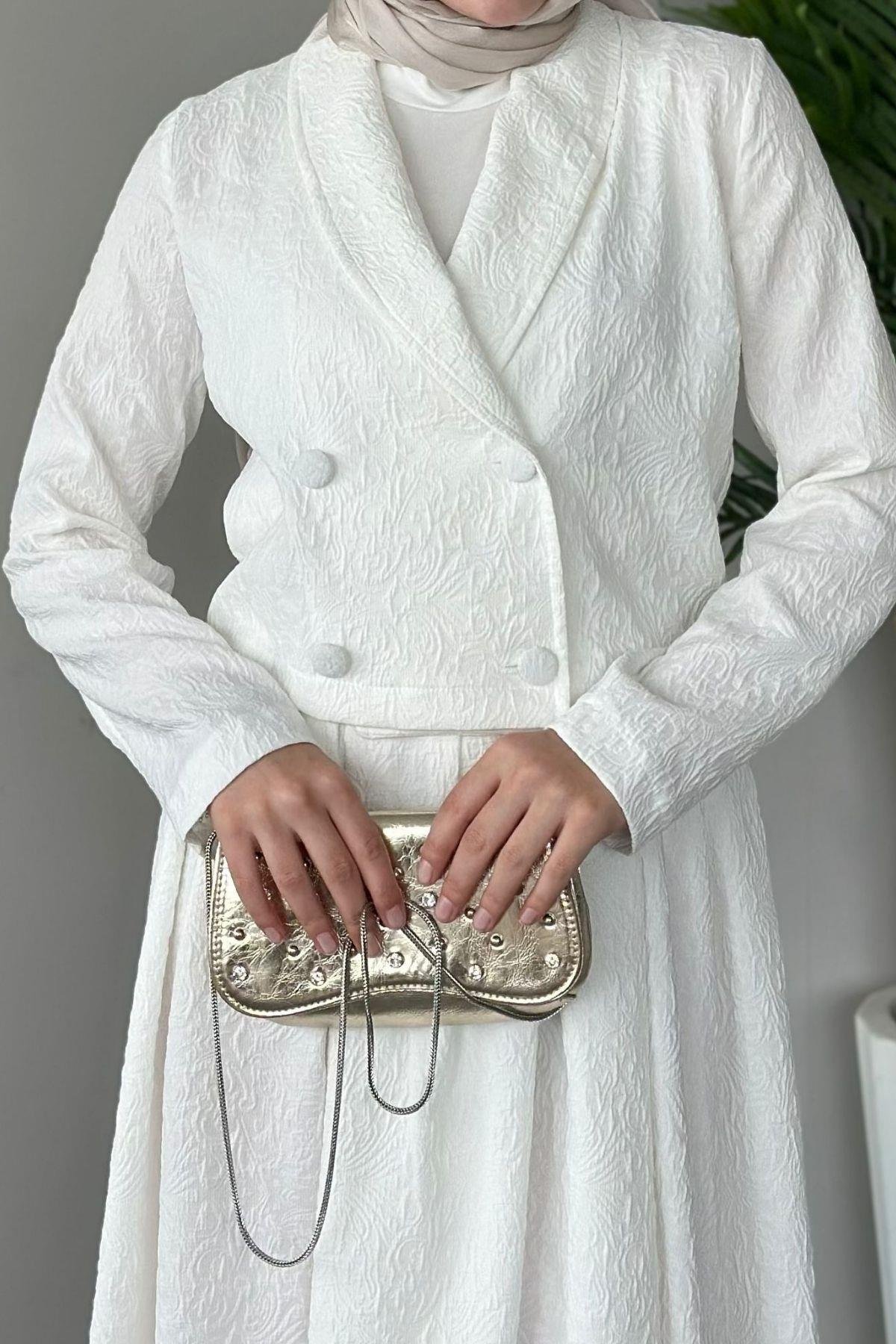 Jakar Etekli Takım Beyaz, Fiyatları 