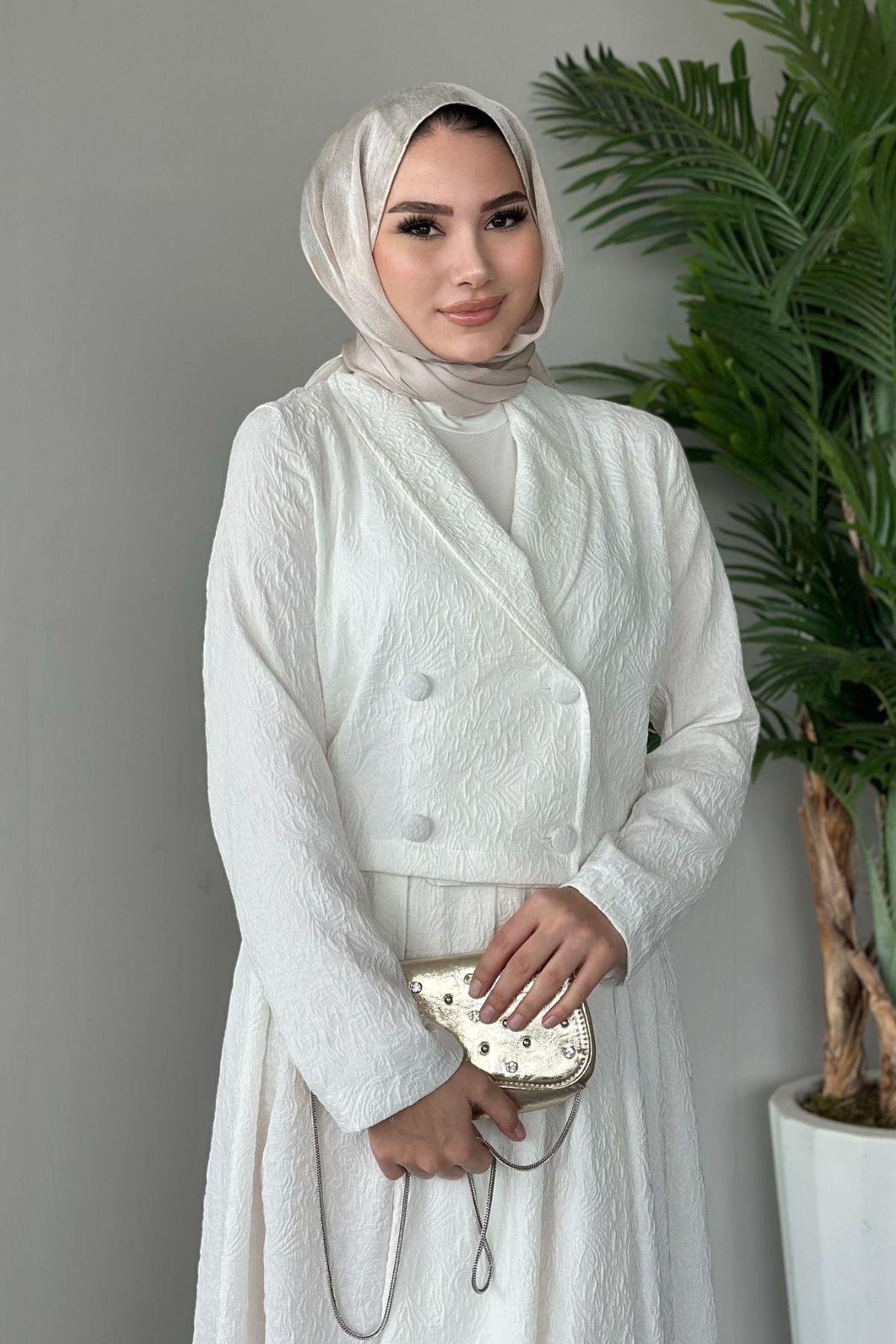 Jakar Etekli Takım Beyaz, Fiyatları 