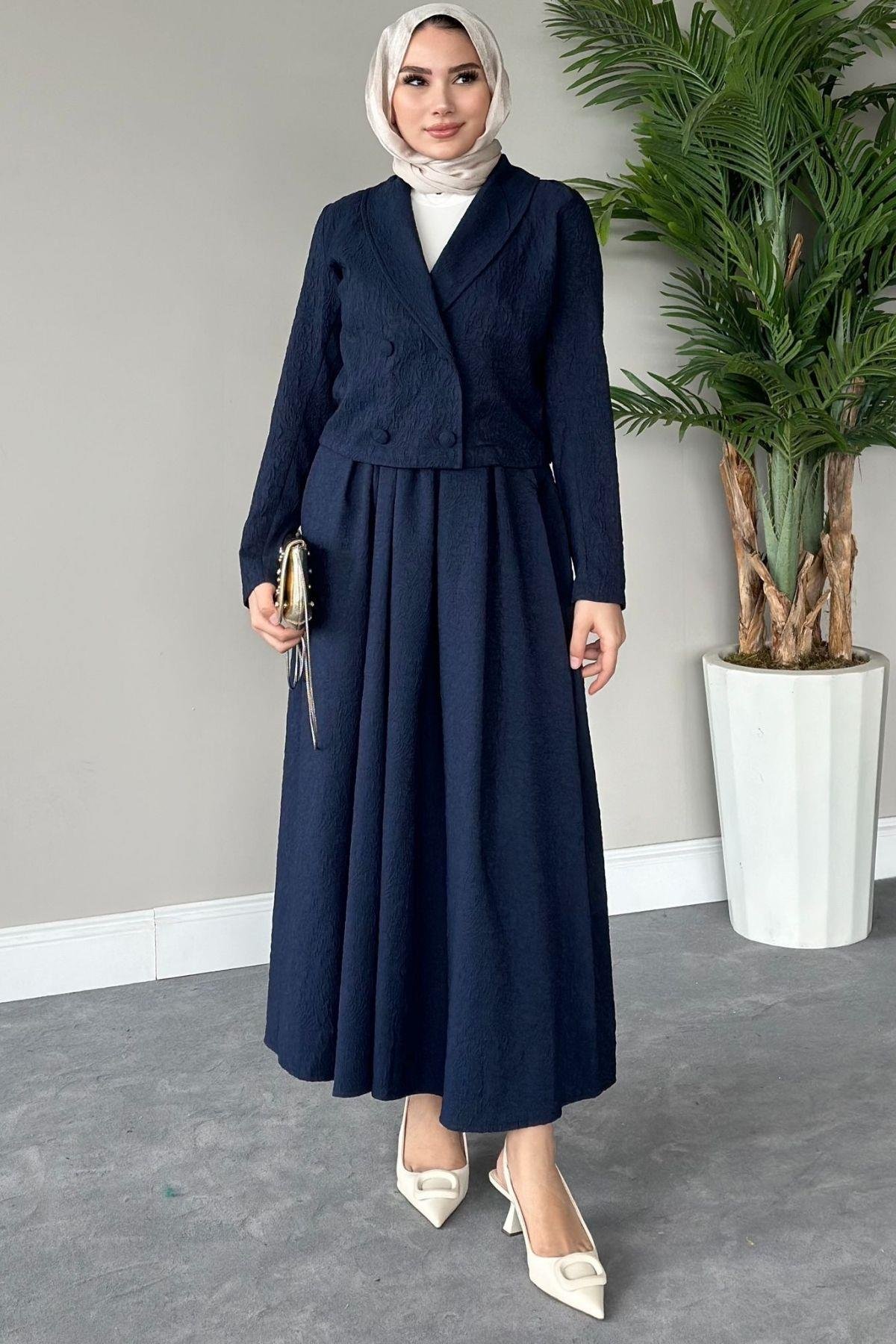 Jakar Etekli Takım Lacivert, Fiyatları 