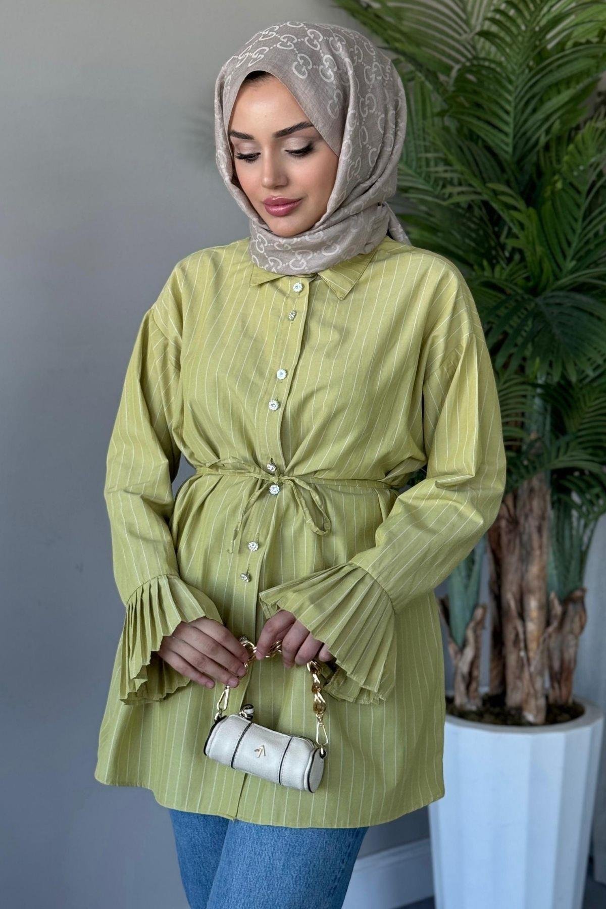 Julya Gömlek Yağyeşili, Fiyatları 