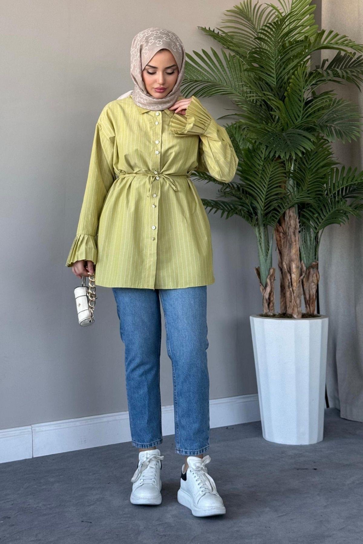 Julya Gömlek Yağyeşili, Fiyatları 