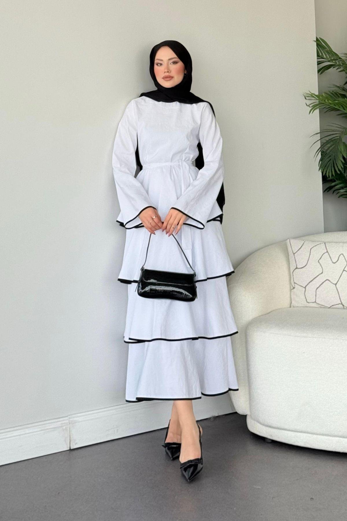 Kat Kat Elbise Ekru, Fiyatları 