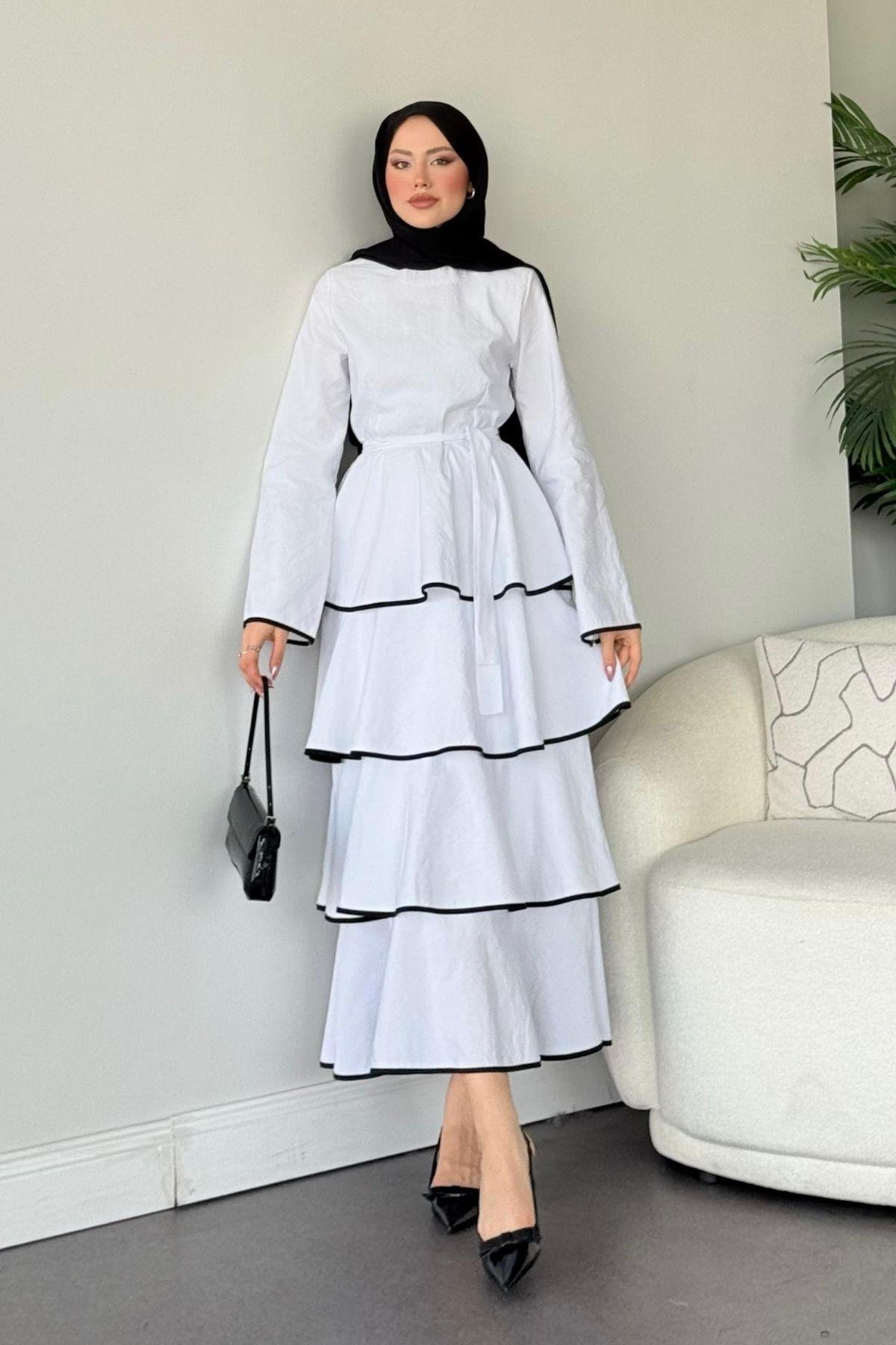 Kat Kat Elbise Ekru, Fiyatları 