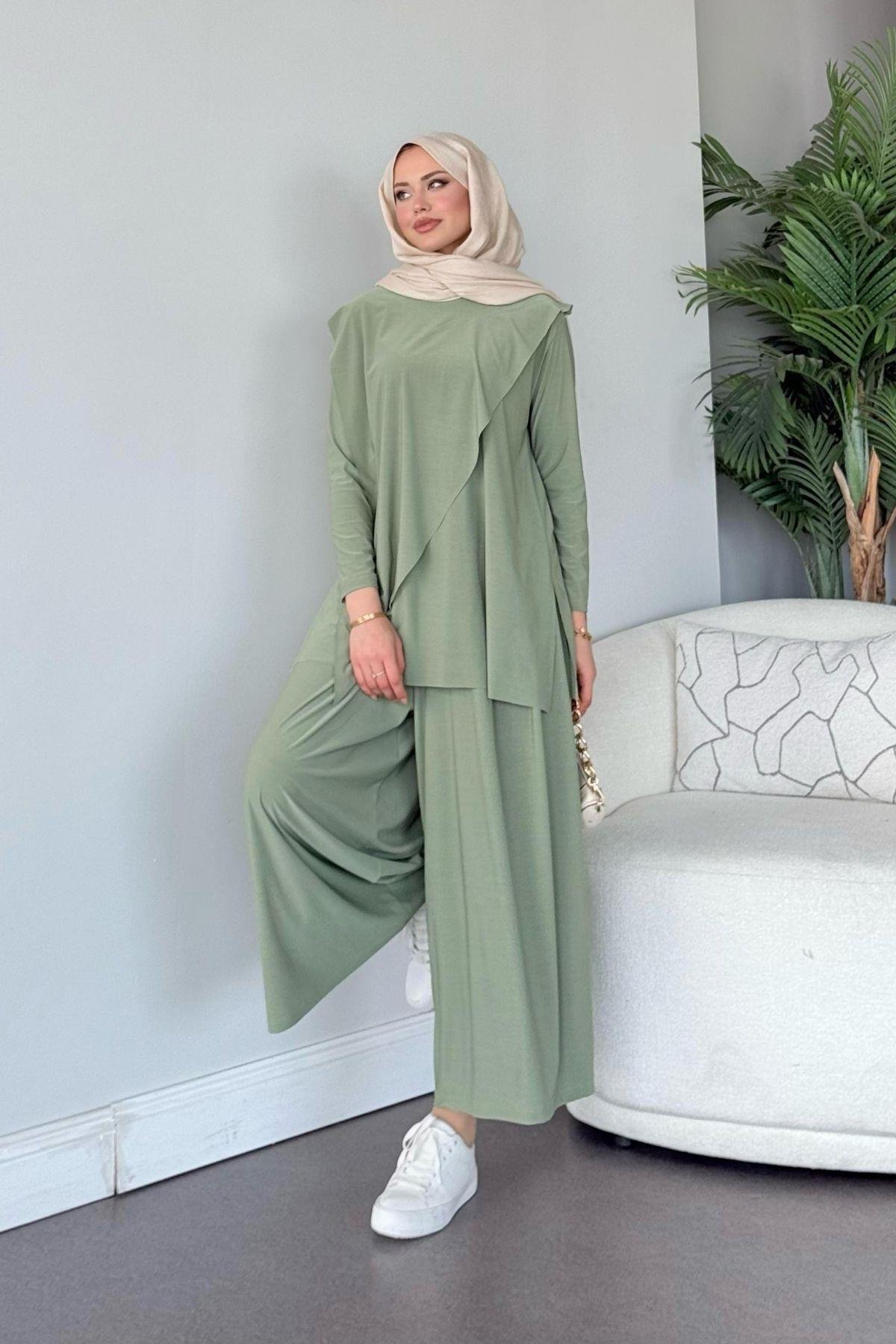 Katar Sandy Takım Mint, Fiyatları Katar Sandy Takım Mint Haza Moda 