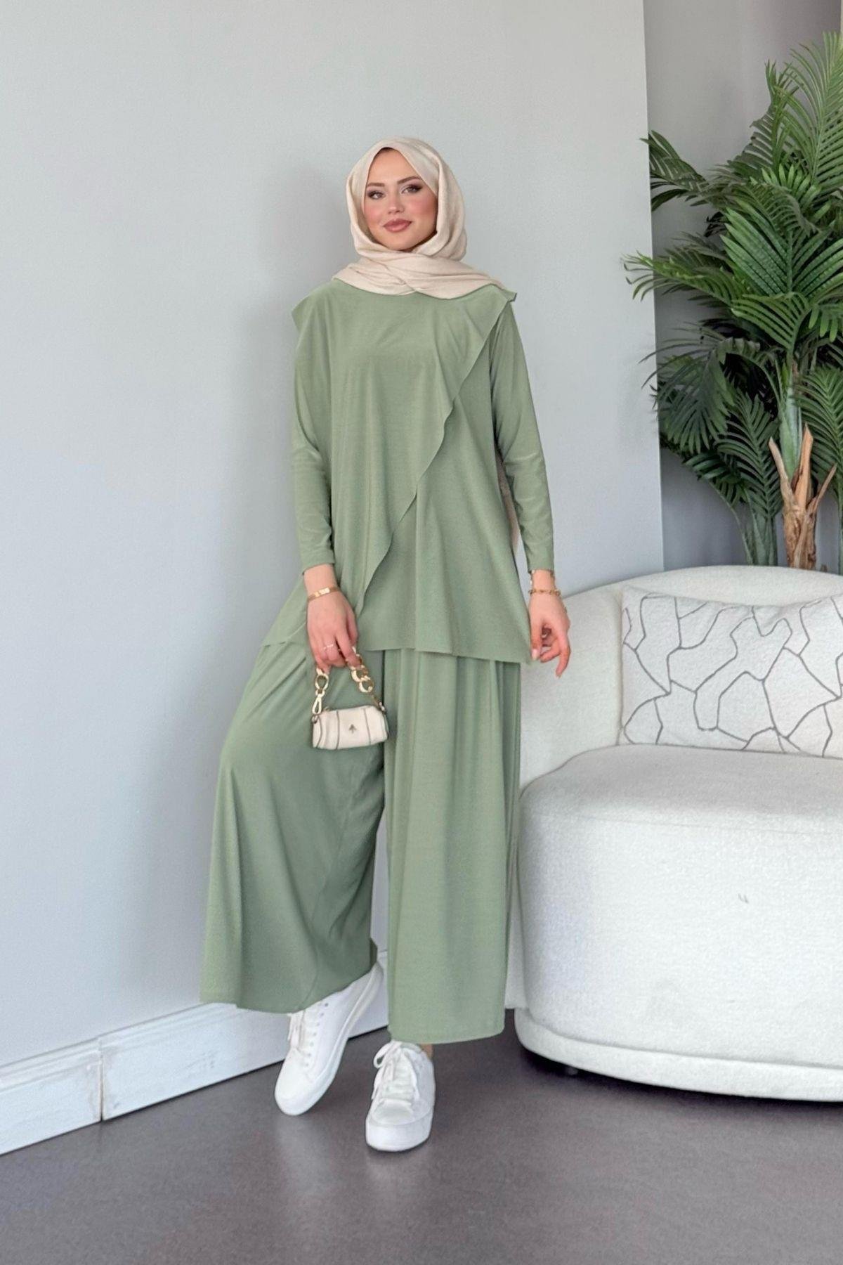 Katar Sandy Takım Mint, Fiyatları Katar Sandy Takım Mint Haza Moda 