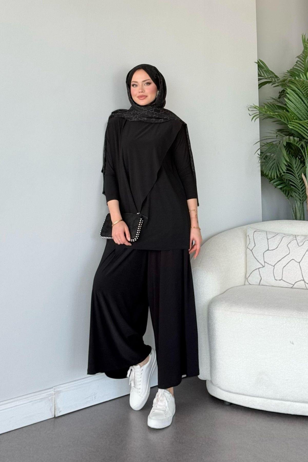 Katar Sandy Takım Siyah, Fiyatları Katar Sandy Takım Siyah Haza Moda 