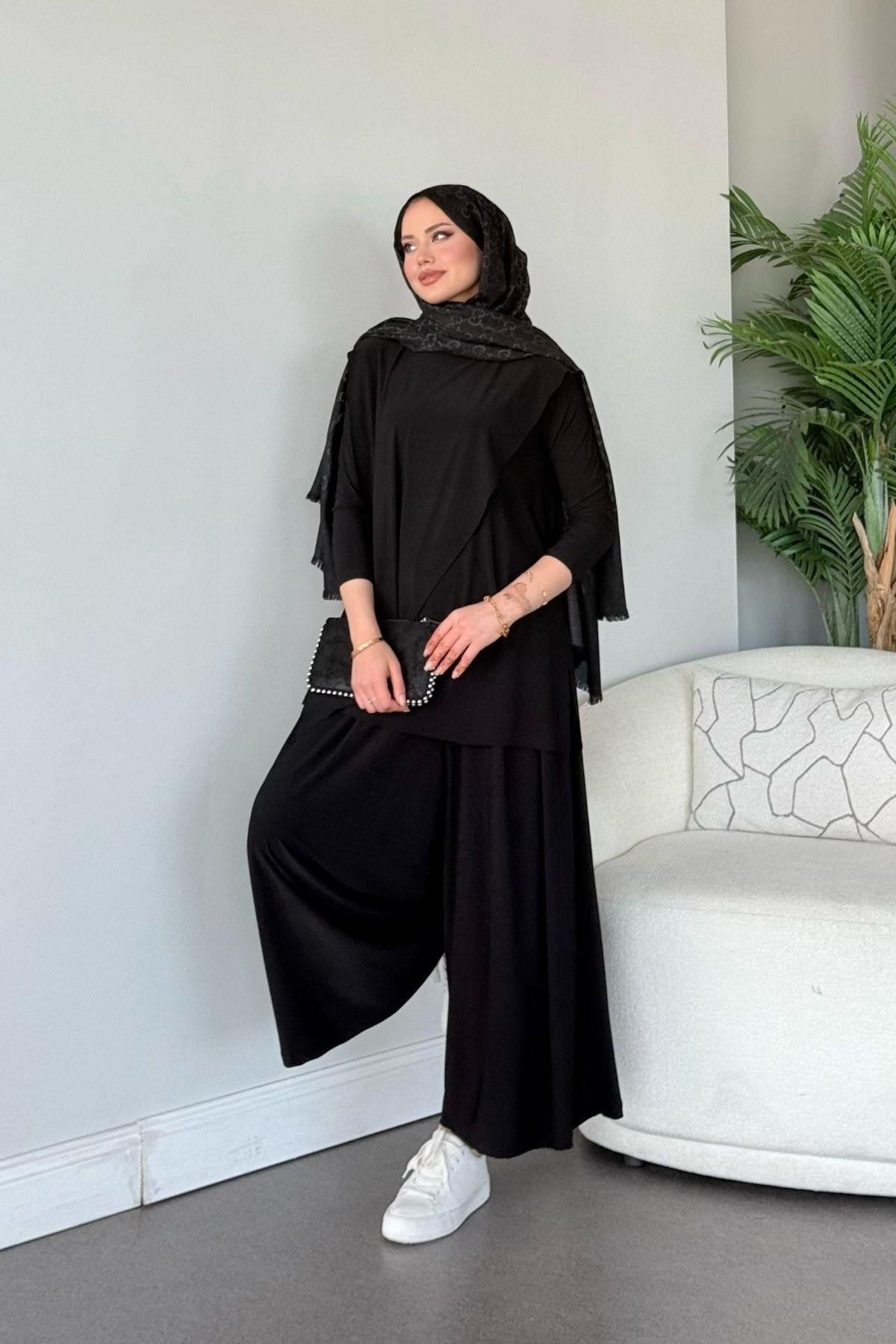 Katar Sandy Takım Siyah, Fiyatları Katar Sandy Takım Siyah Haza Moda 