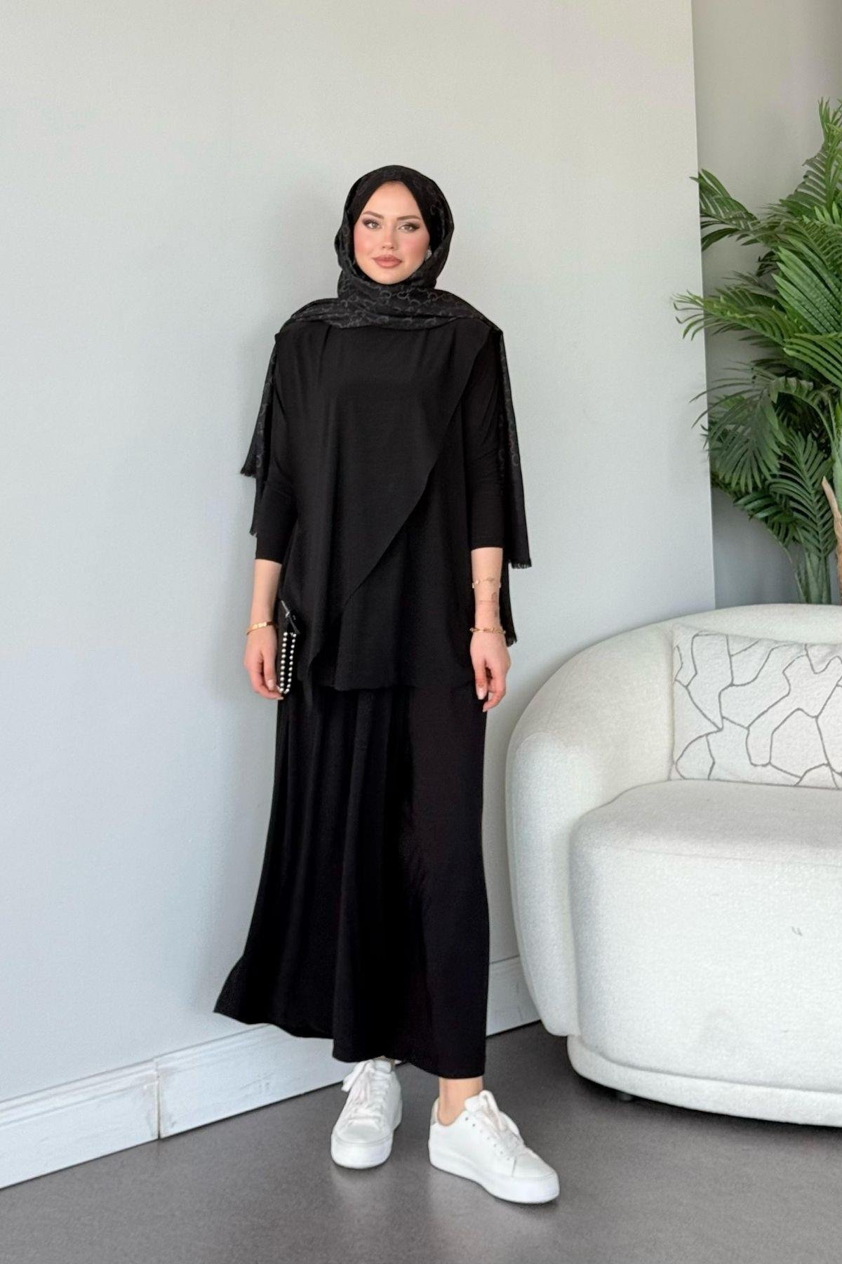 Katar Sandy Takım Siyah, Fiyatları Katar Sandy Takım Siyah Haza Moda 