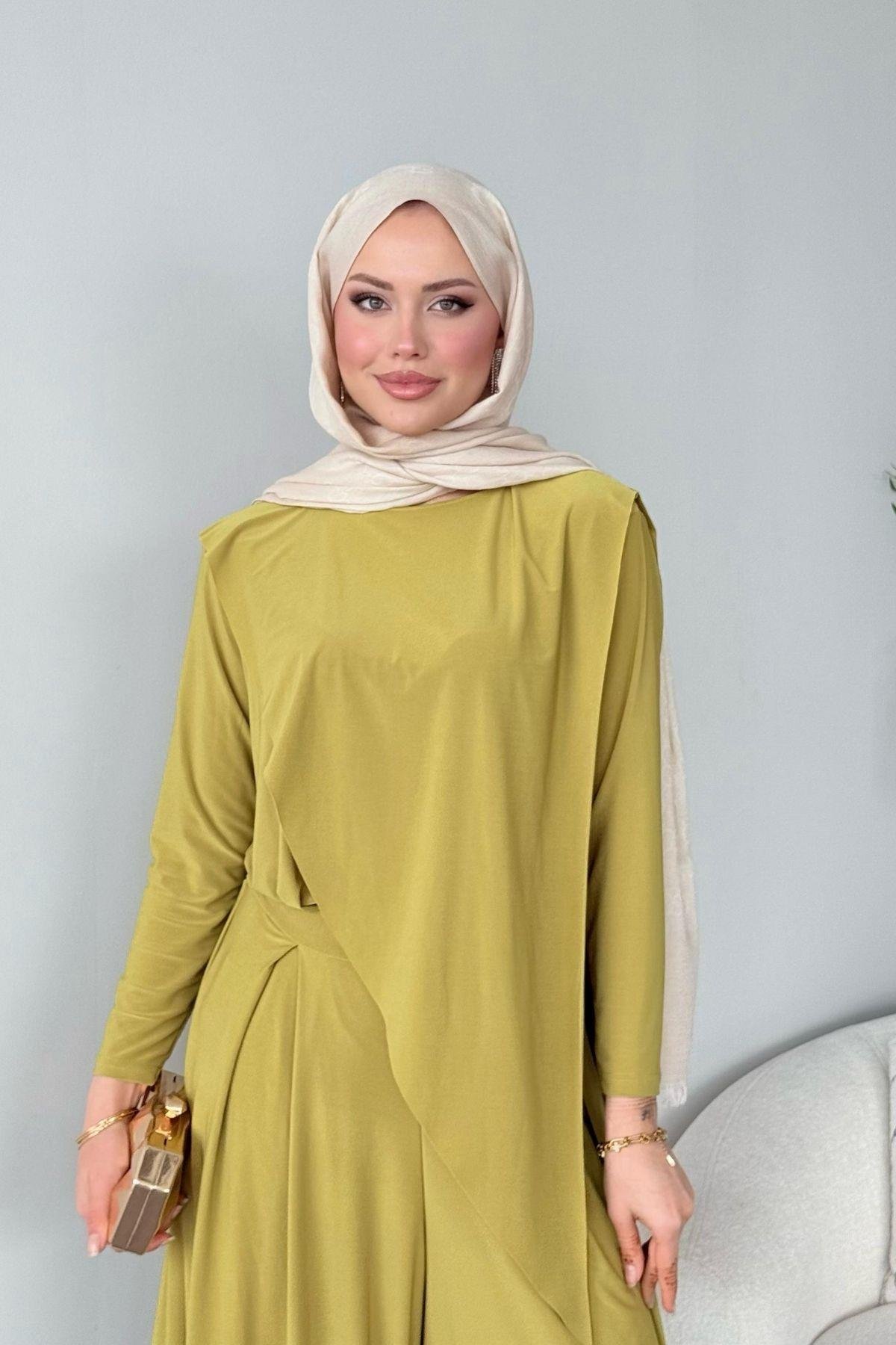 Katar Sandy Takım Yağ Yeşili, Fiyatları Katar Sandy Takım Yağ Yeşili Haza Moda 