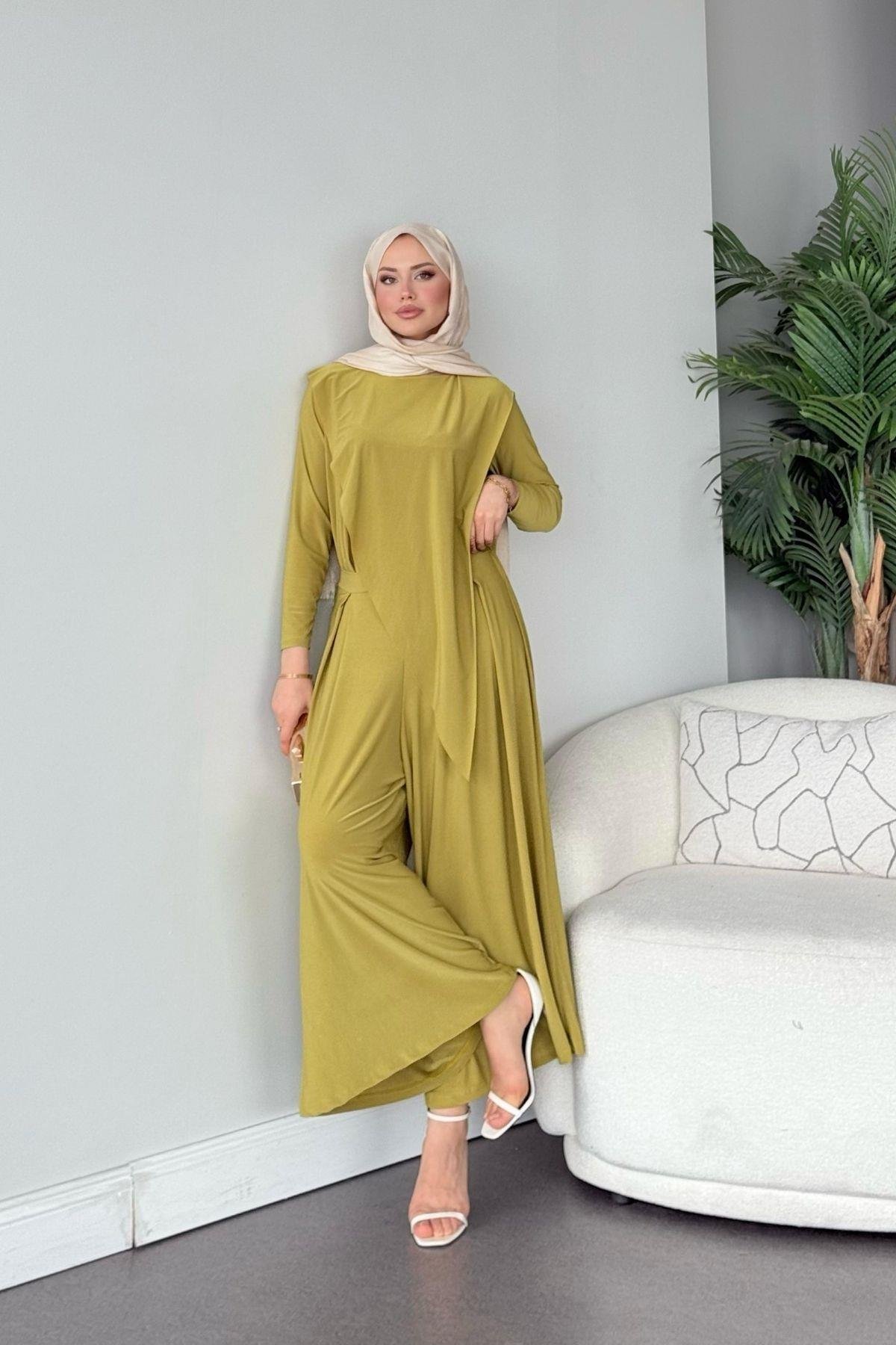 Katar Sandy Takım Yağ Yeşili, Fiyatları Katar Sandy Takım Yağ Yeşili Haza Moda 