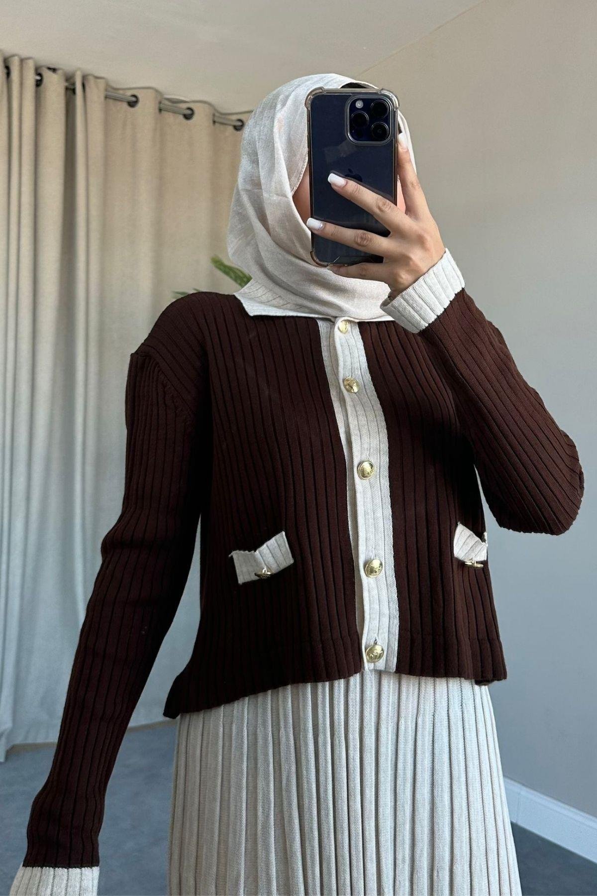 Kayra Triko Etekli Takım Kahve, Fiyatları 