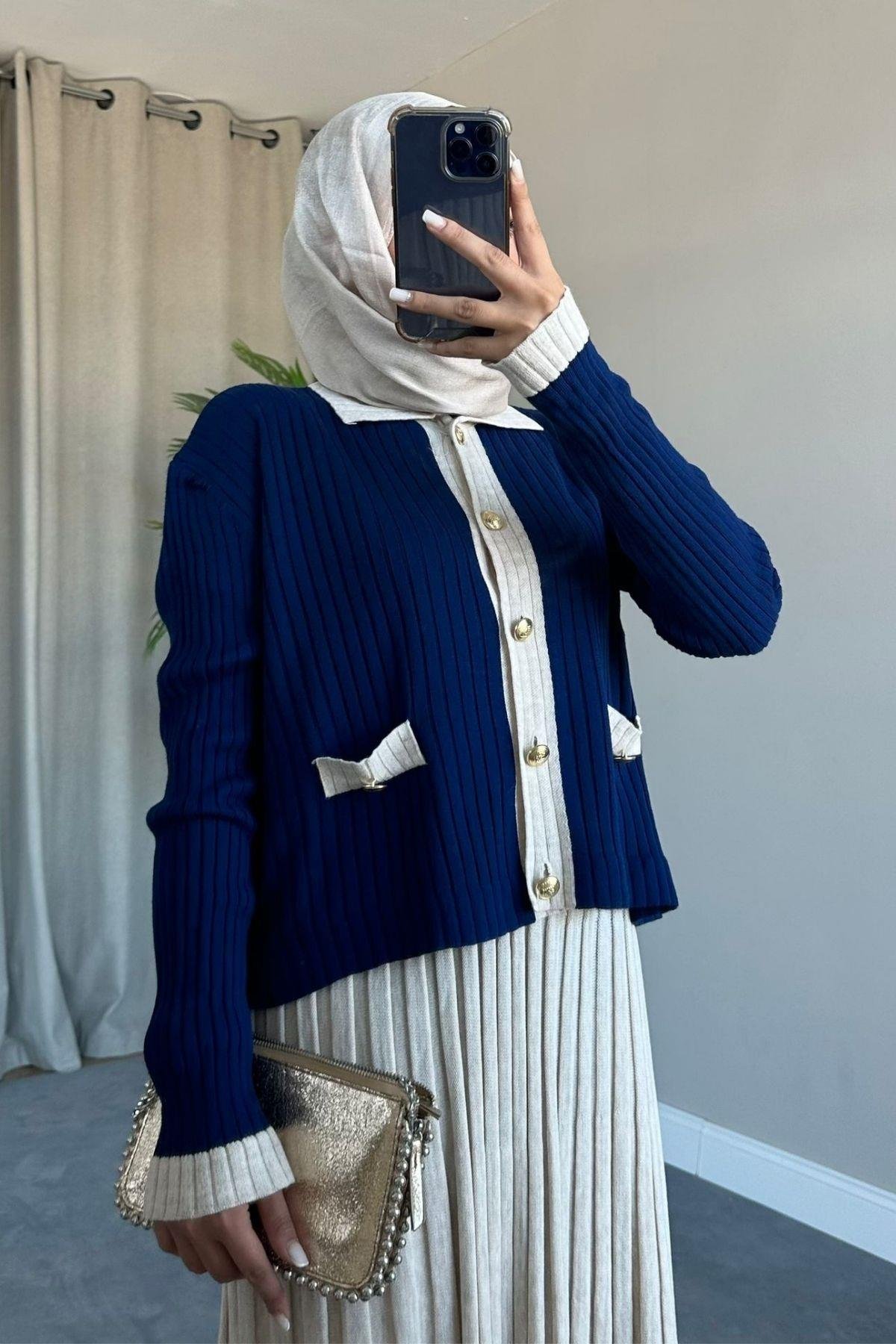 Kayra Triko Etekli Takım Lacivert, Fiyatları 