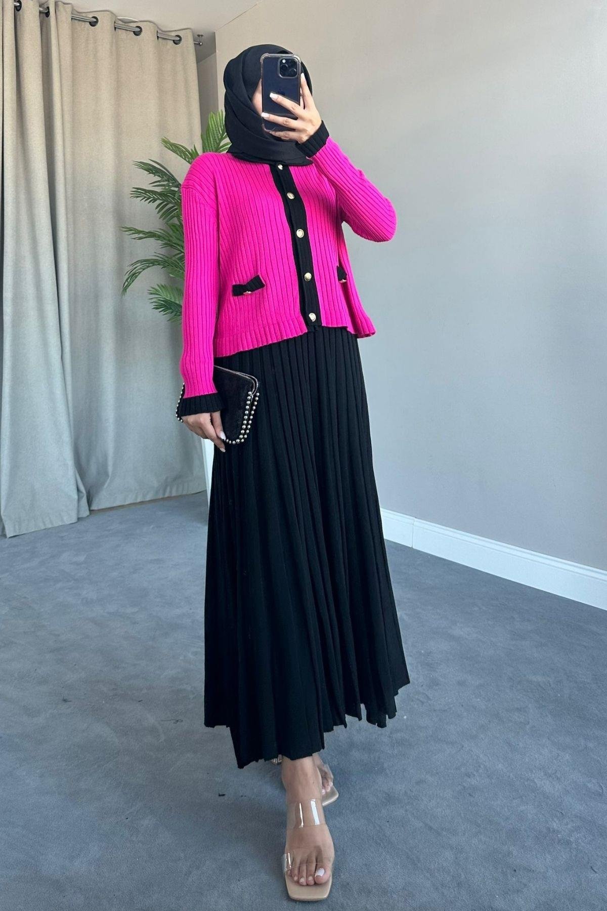 Kayra Triko Etekli Takım Pembe, Fiyatları 