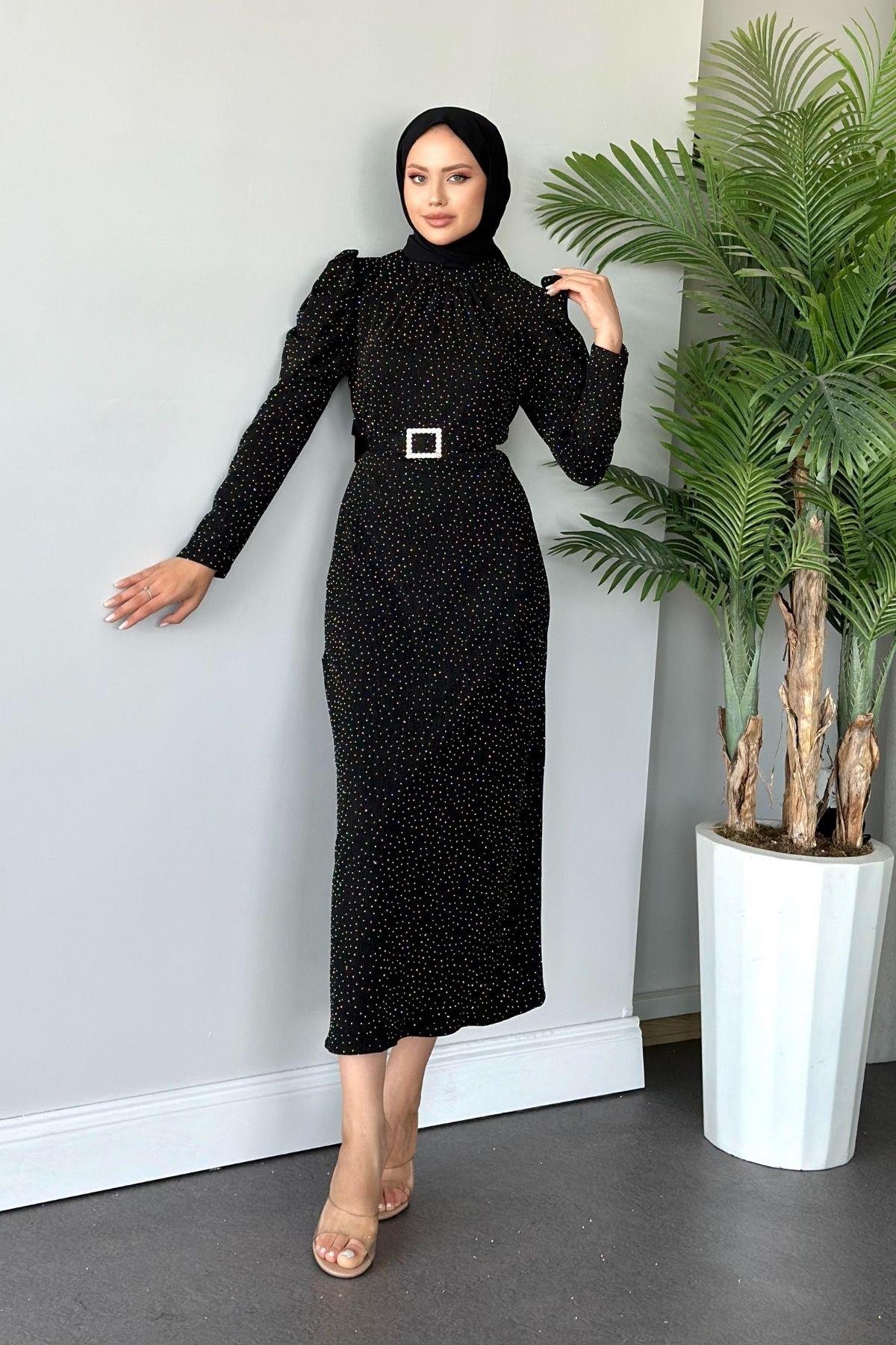 Kendinden Simli Elbise Gümüş, Fiyatları 