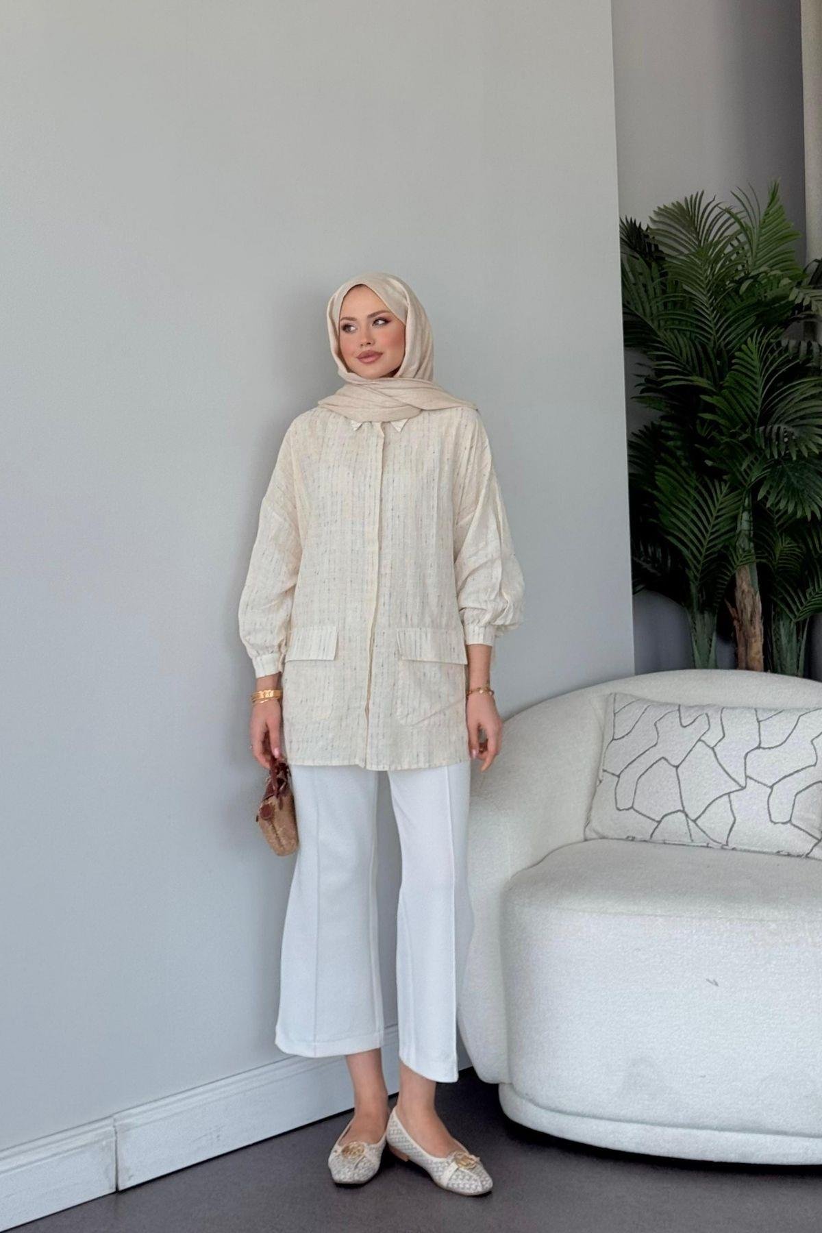 Keten Gömlek , Fiyatları Keten Gömlek  Haza Moda 