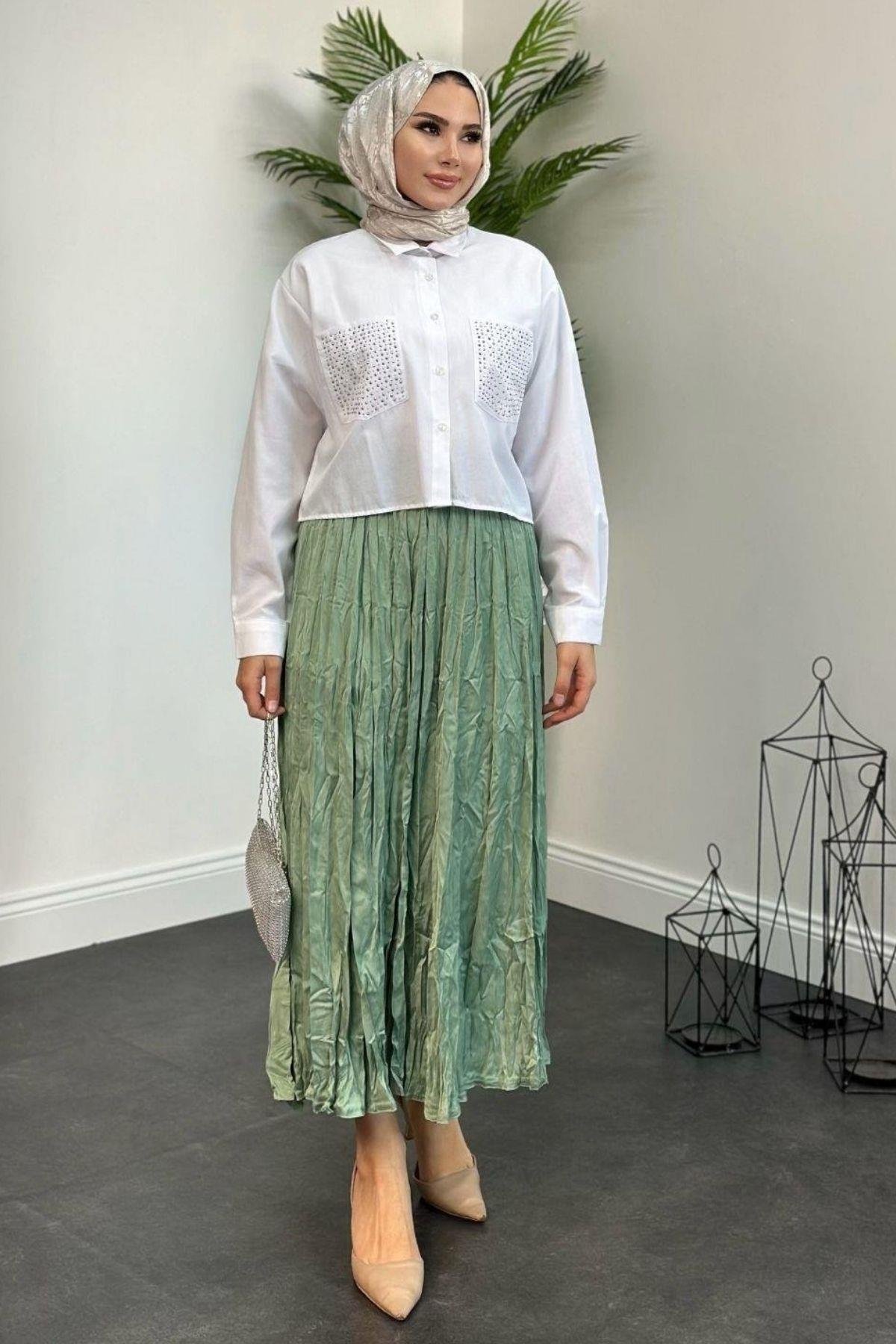 Kırışık İthal Etek Mint, Fiyatları 