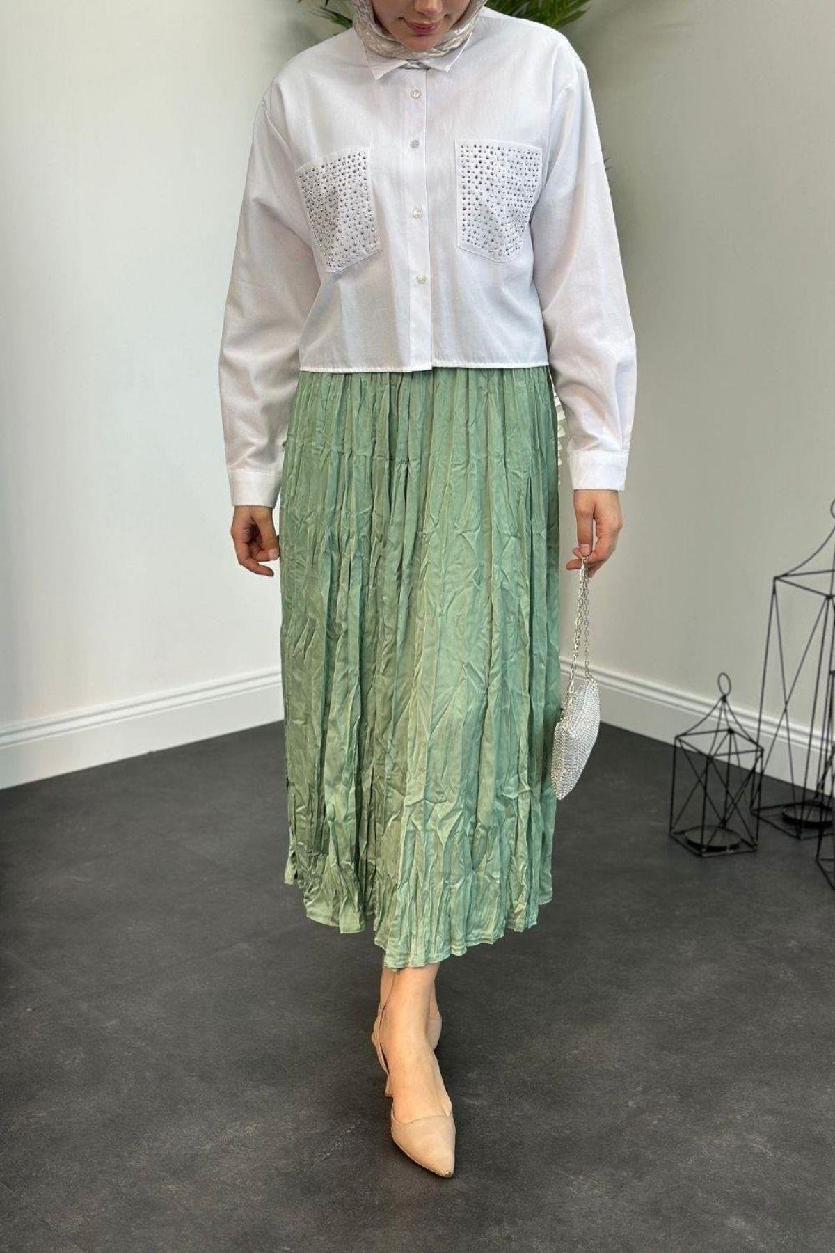 Kırışık İthal Etek Mint, Fiyatları 