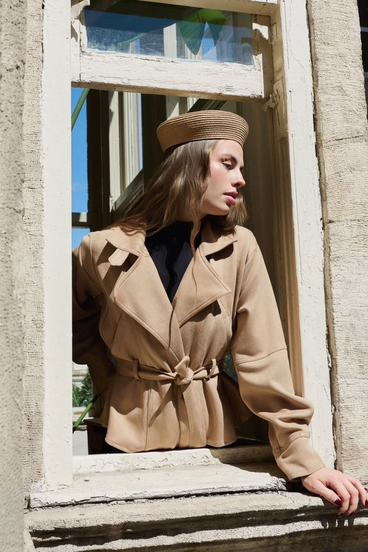 Kısa Süet Ceket Camel, Fiyatları Kısa Süet Ceket Camel | Haza Moda