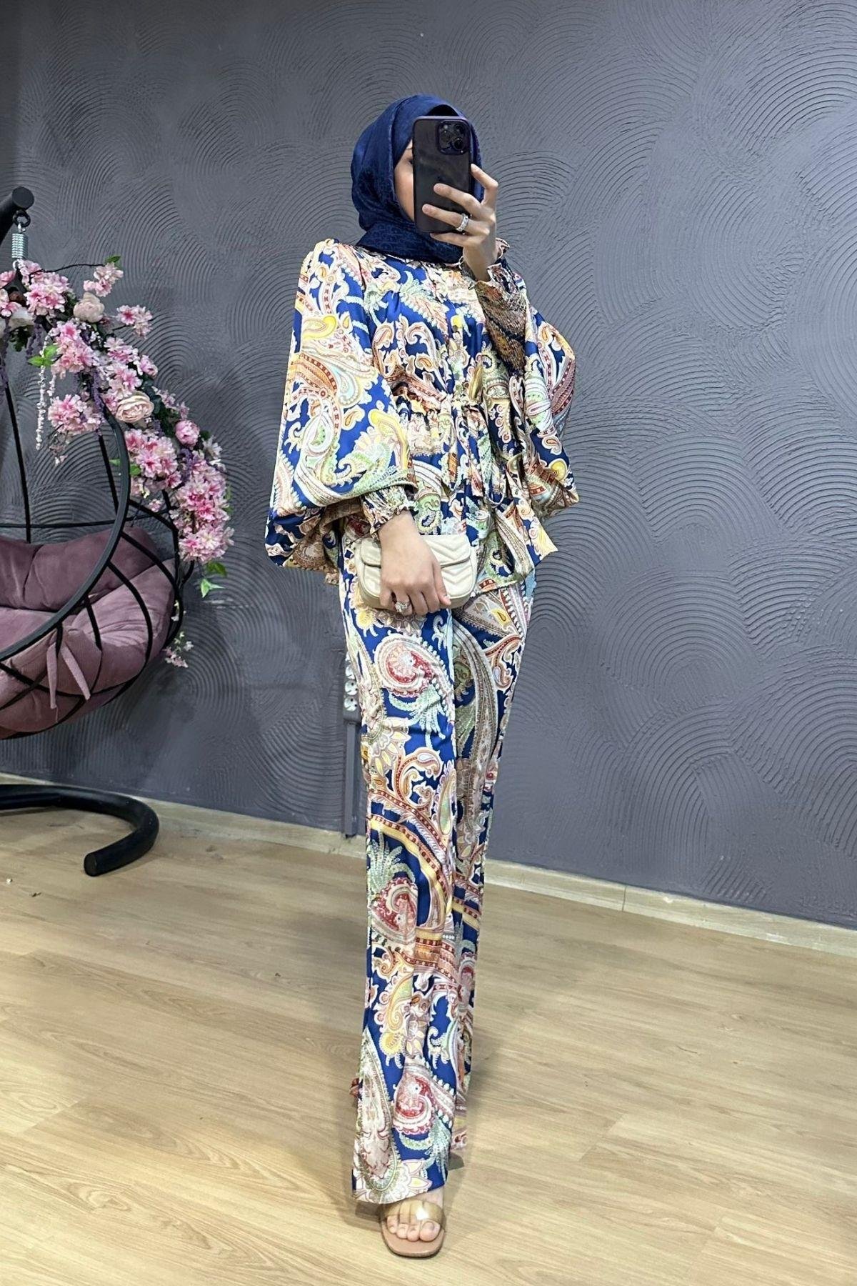 Kol Detay Saten Takım Bej, Fiyatları 