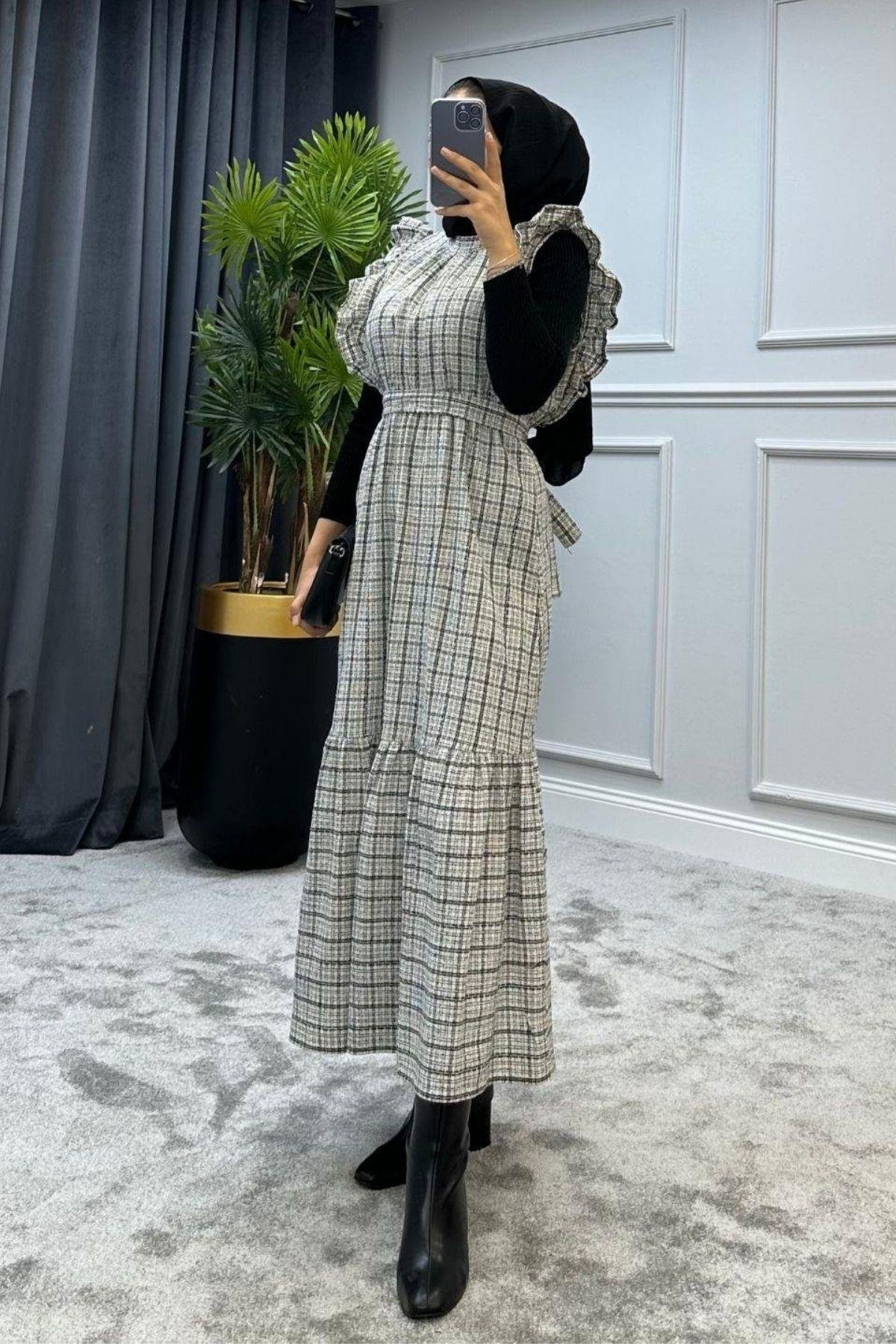 Kolu Fırfırlı Jile Ekru, Fiyatları 