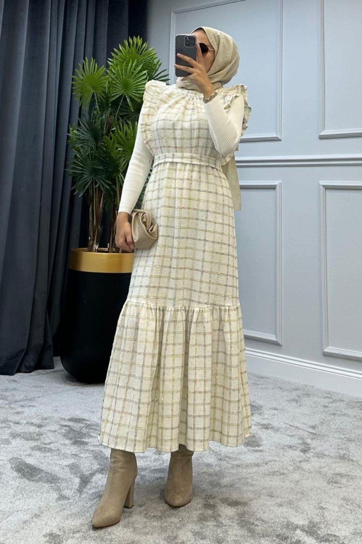 Kolu Fırfırlı Jile Sarı, Fiyatları 