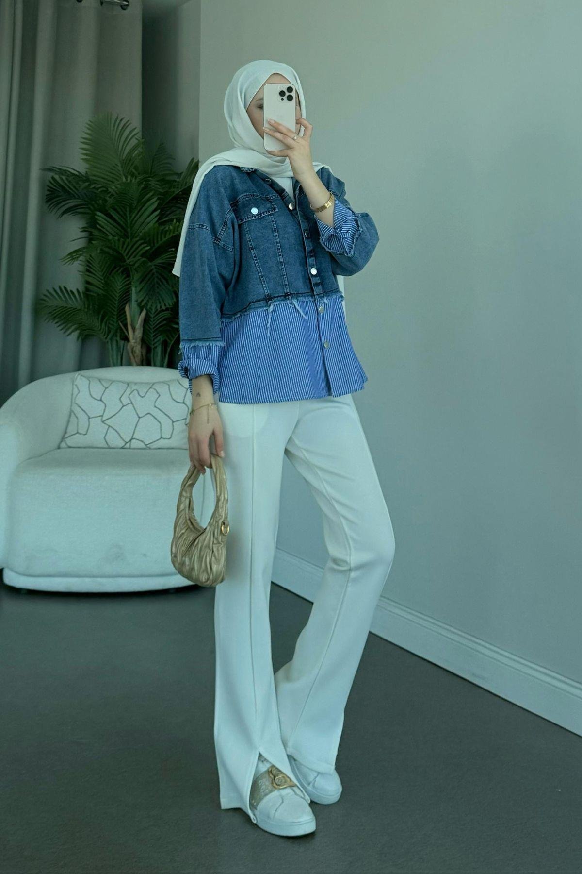 Kot Ceket Gömlek Mavi, Fiyatları 