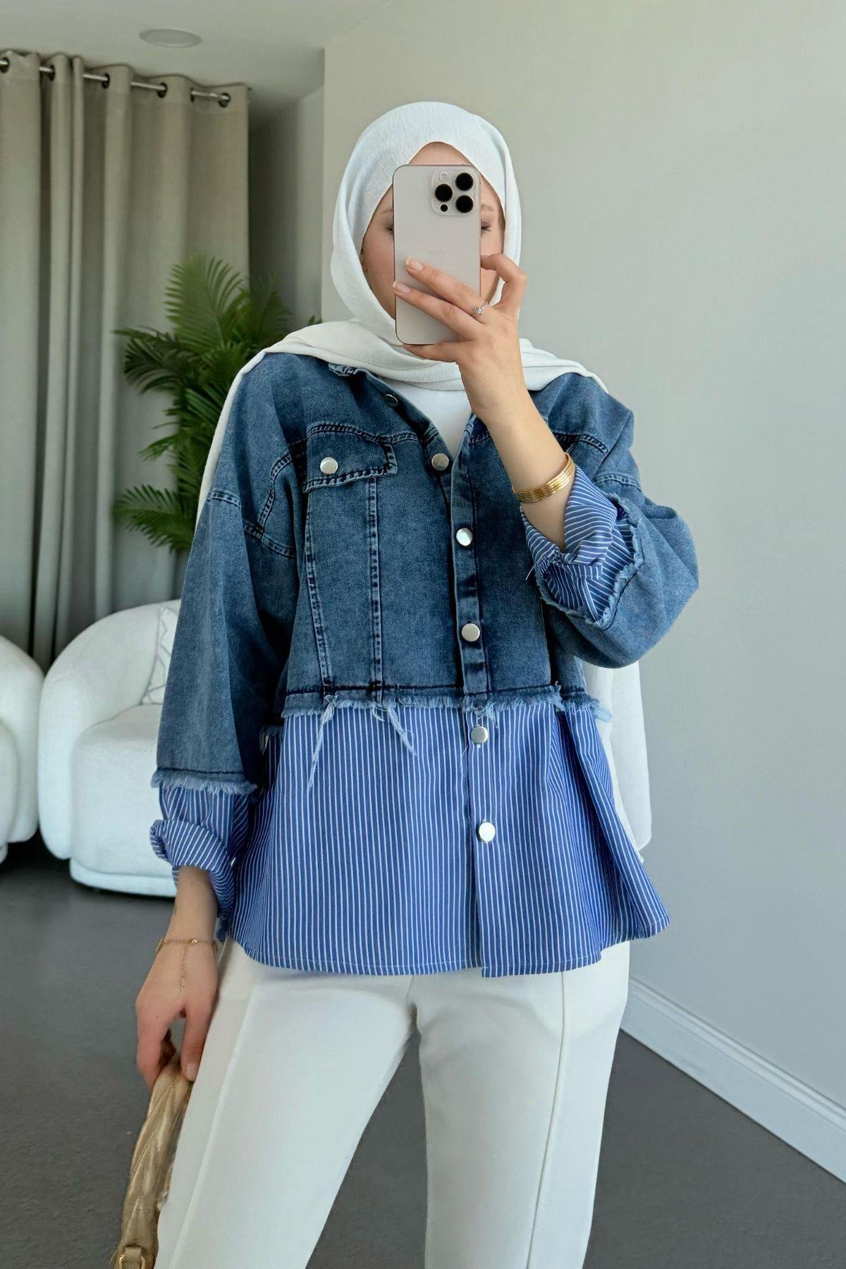 Kot Ceket Gömlek Mavi, Fiyatları 