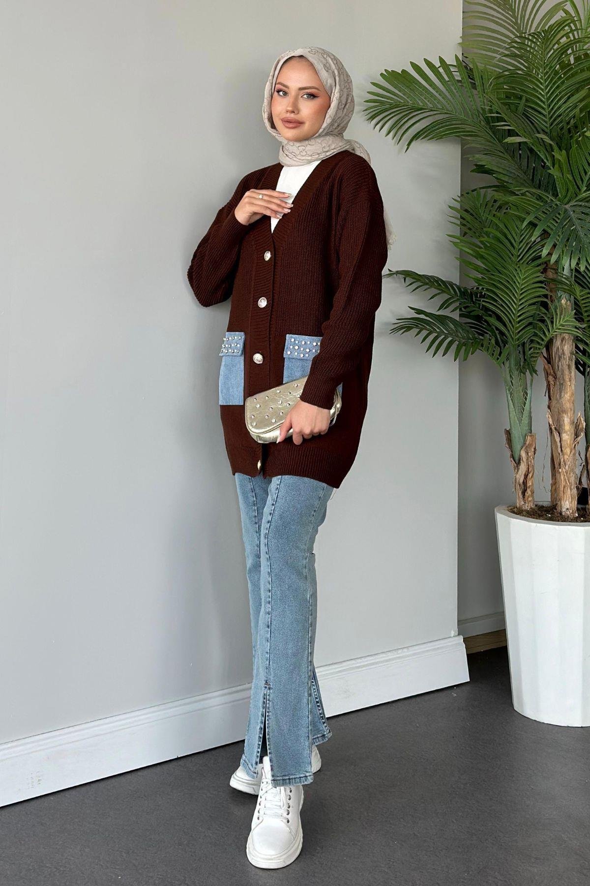 Kot Cepli Kazak Tunik Acıkahve, Fiyatları 