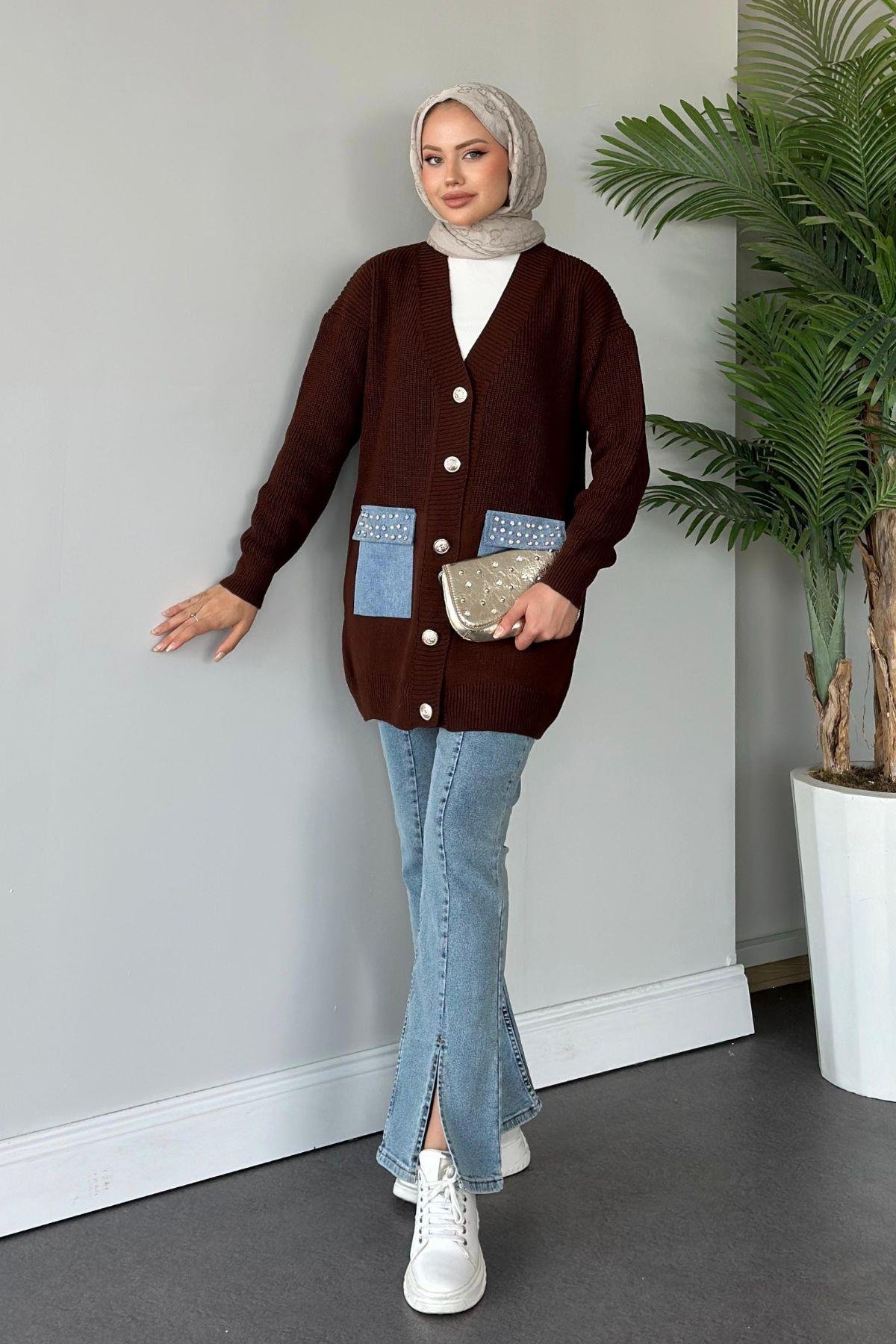 Kot Cepli Kazak Tunik Acıkahve, Fiyatları 