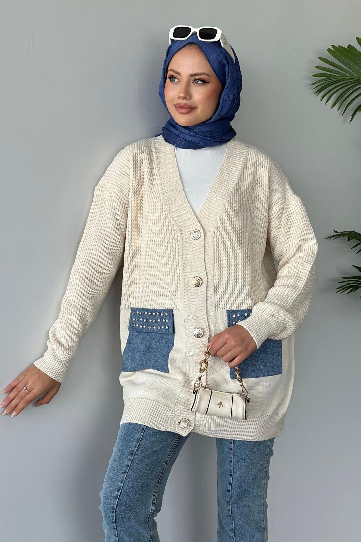 Kot Cepli Kazak Tunik Ekru, Fiyatları 