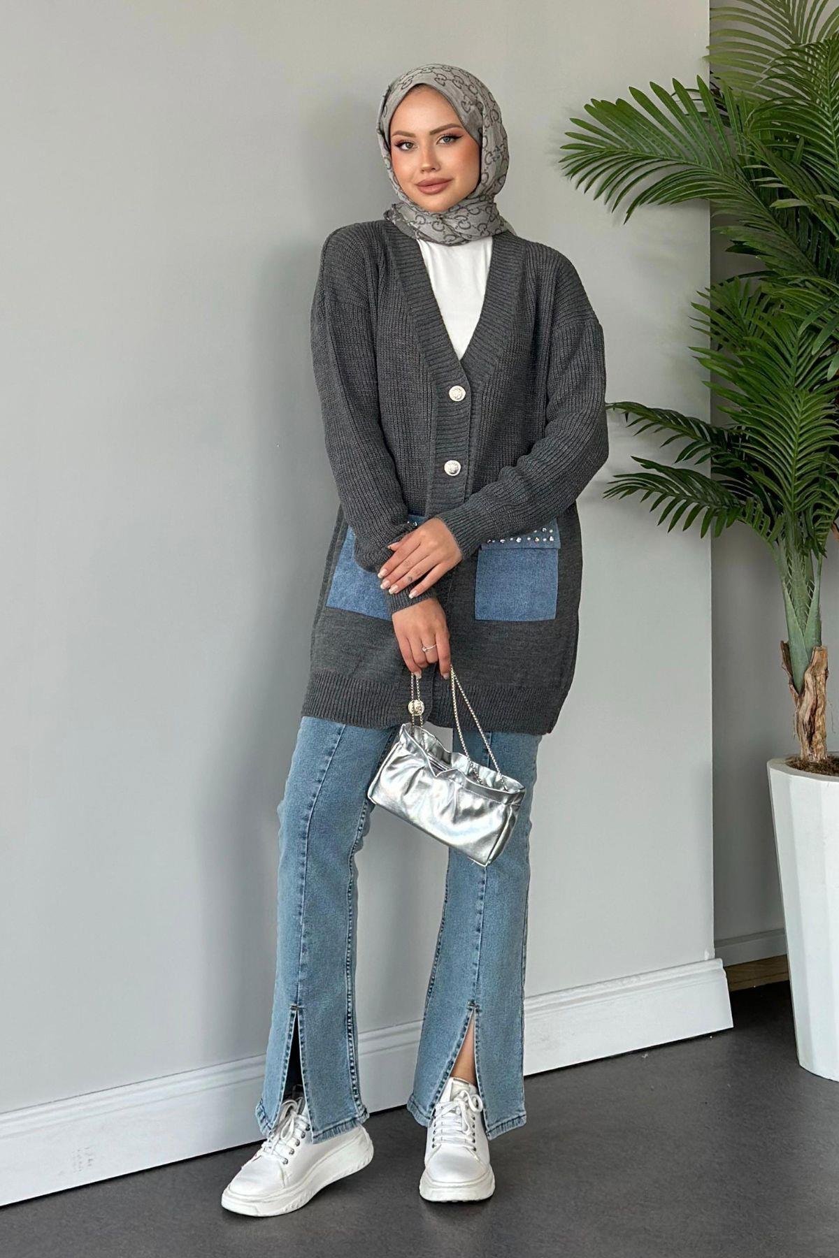 Kot Cepli Kazak Tunik Gri, Fiyatları 