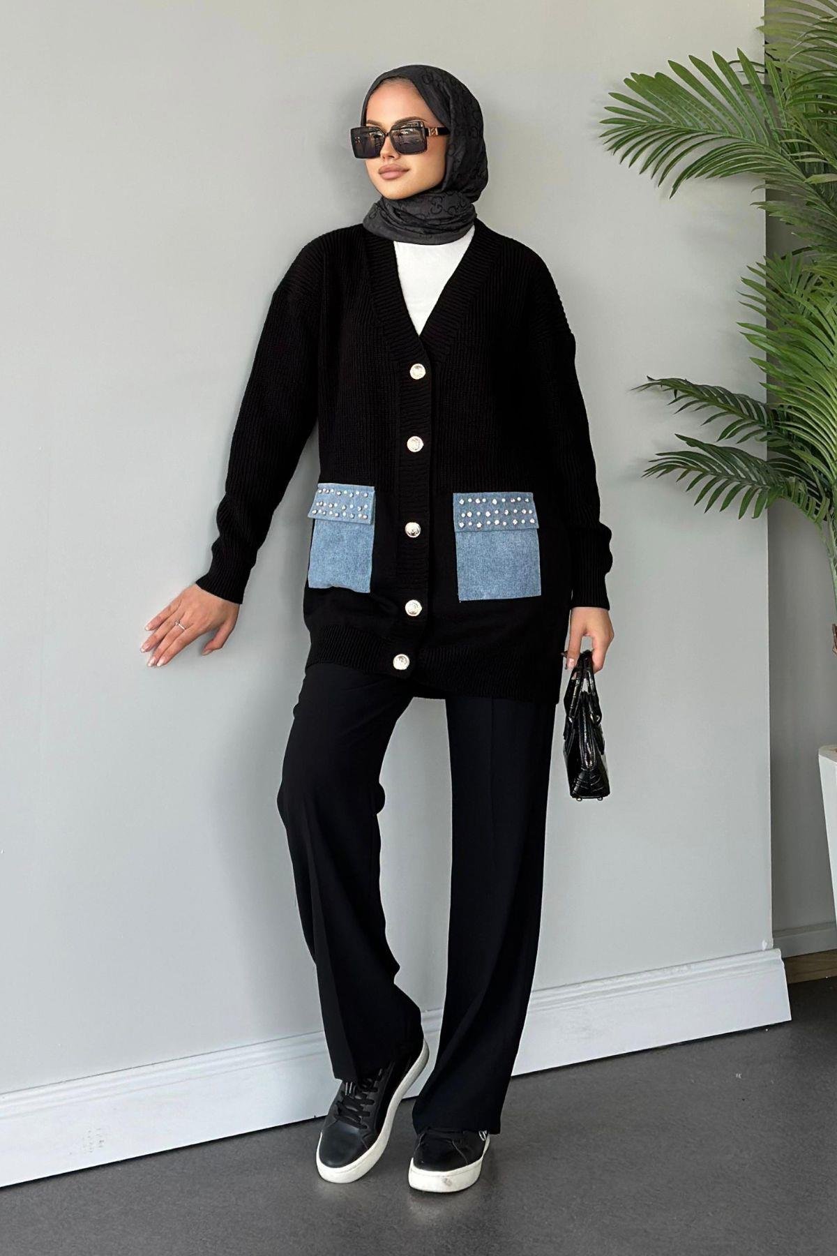 Kot Cepli Kazak Tunik Siyah, Fiyatları 