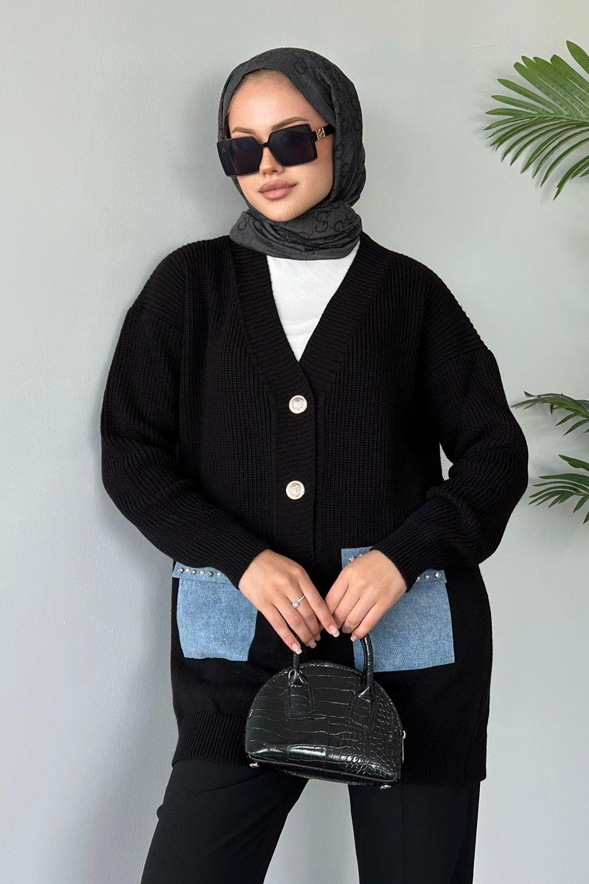 Kot Cepli Kazak Tunik Siyah, Fiyatları 