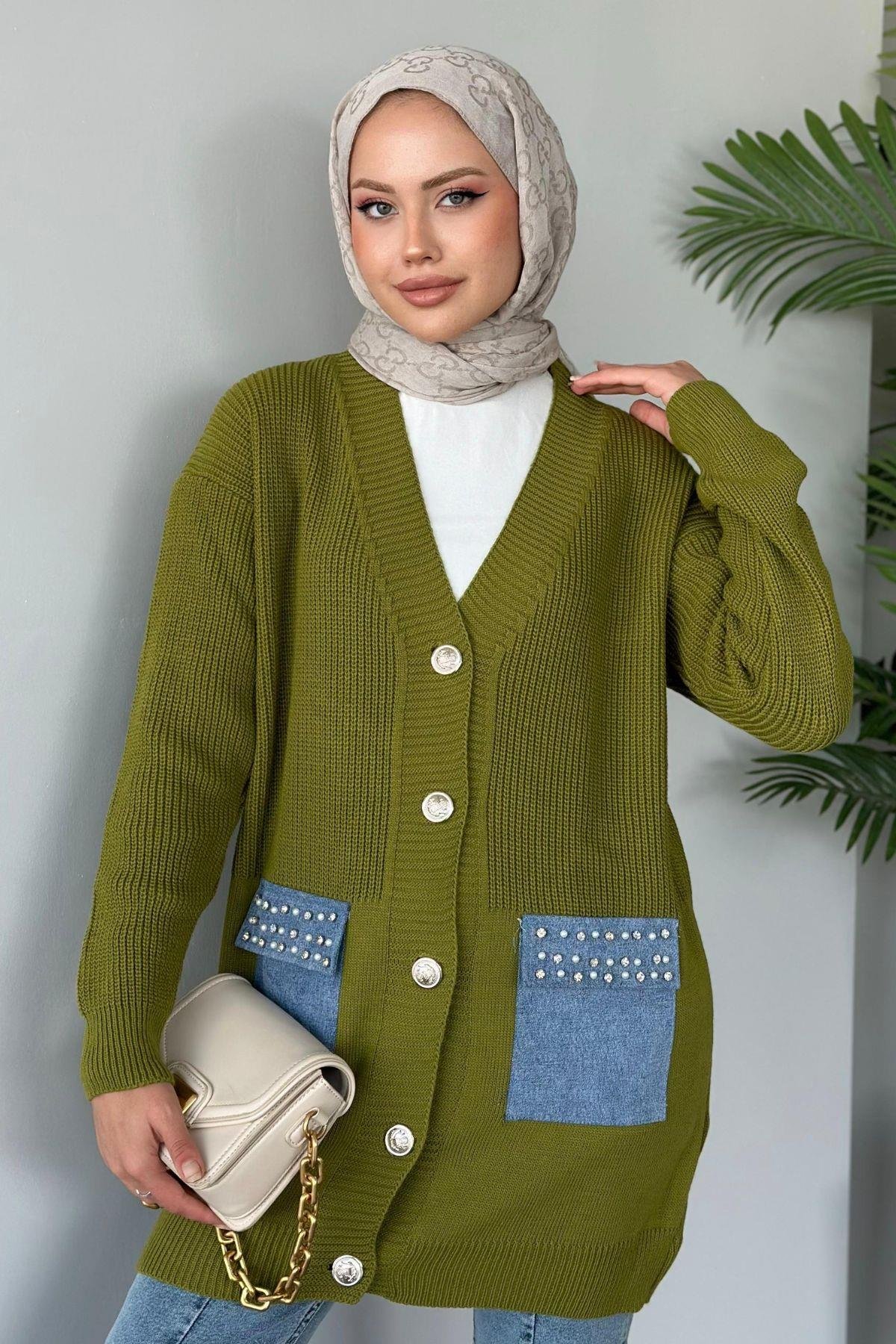 Kot Cepli Kazak Tunik Yağyeşili, Fiyatları 